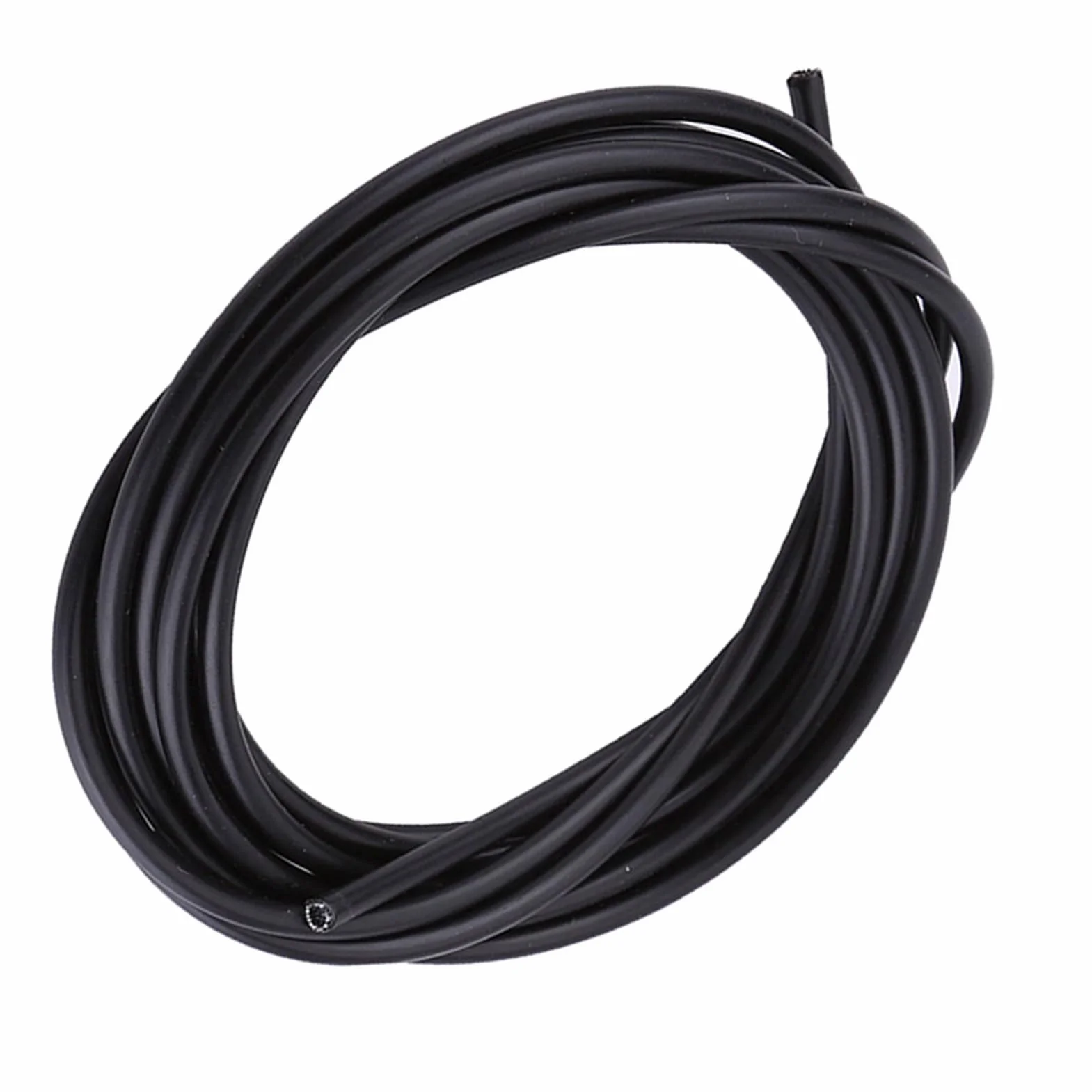 Keenso Kabel zmiany biegów roweru 4 mm czarny zestaw przewodów do rowerów szosowych