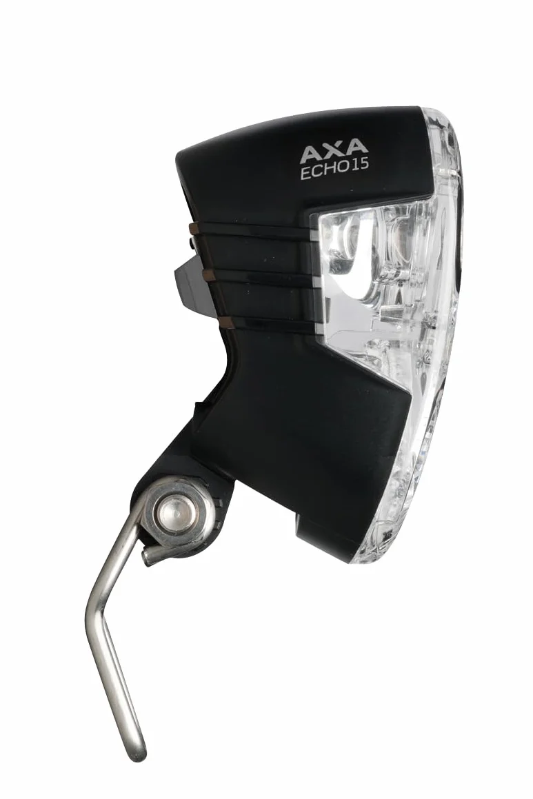 Axa Echo Lampa Rowerowa Czarny 10 x 5 x 3 cm