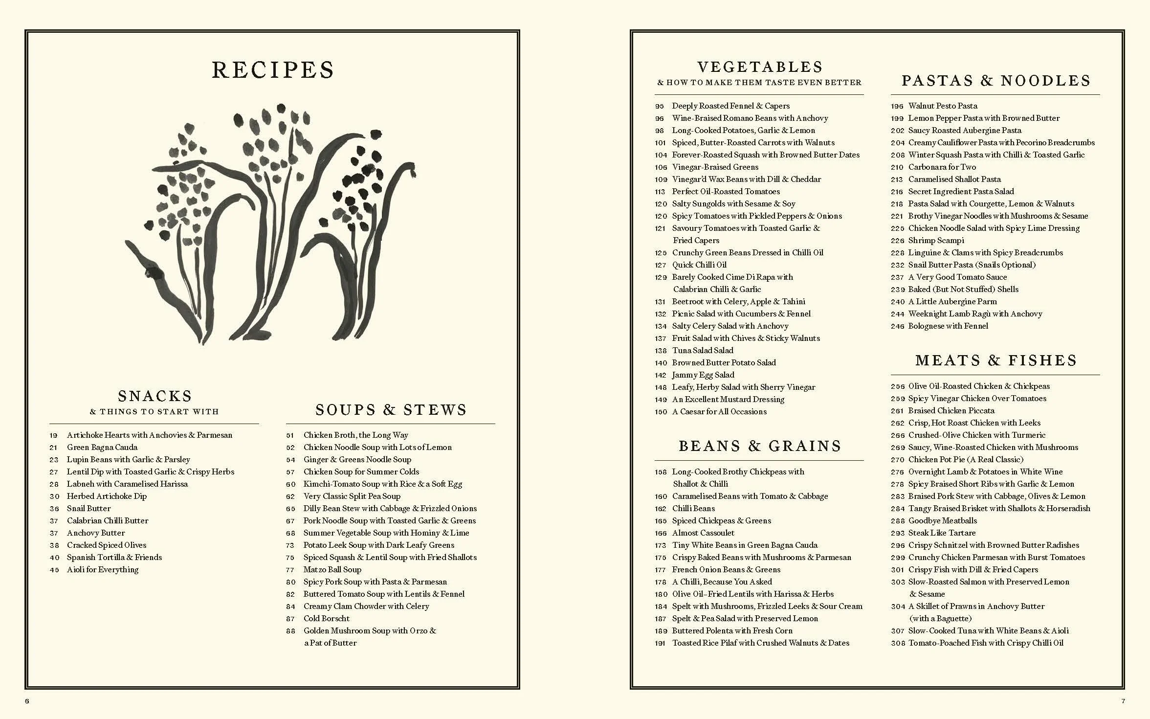 Something from Nothing: A Cookbook