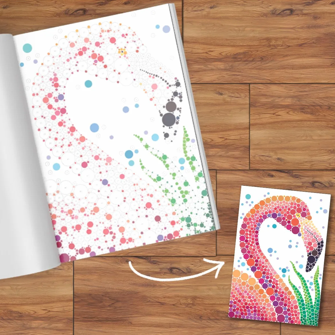 Sticker Dots: Nature: Stunning Sticker by Numbers Challenges