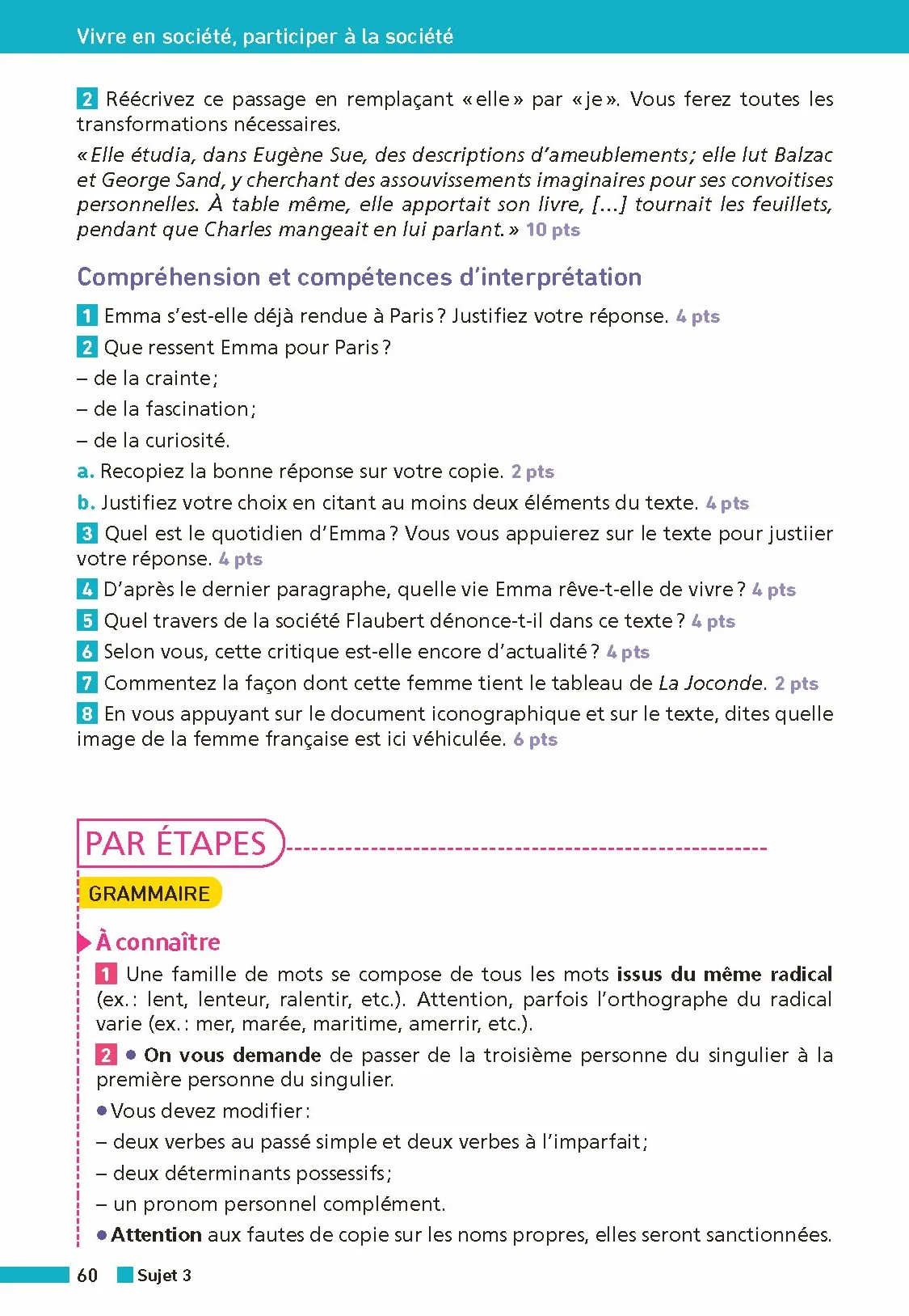 Annales ABC du Brevet 2026 - Français 3e - Sujets et corrigés + fiches de révisions