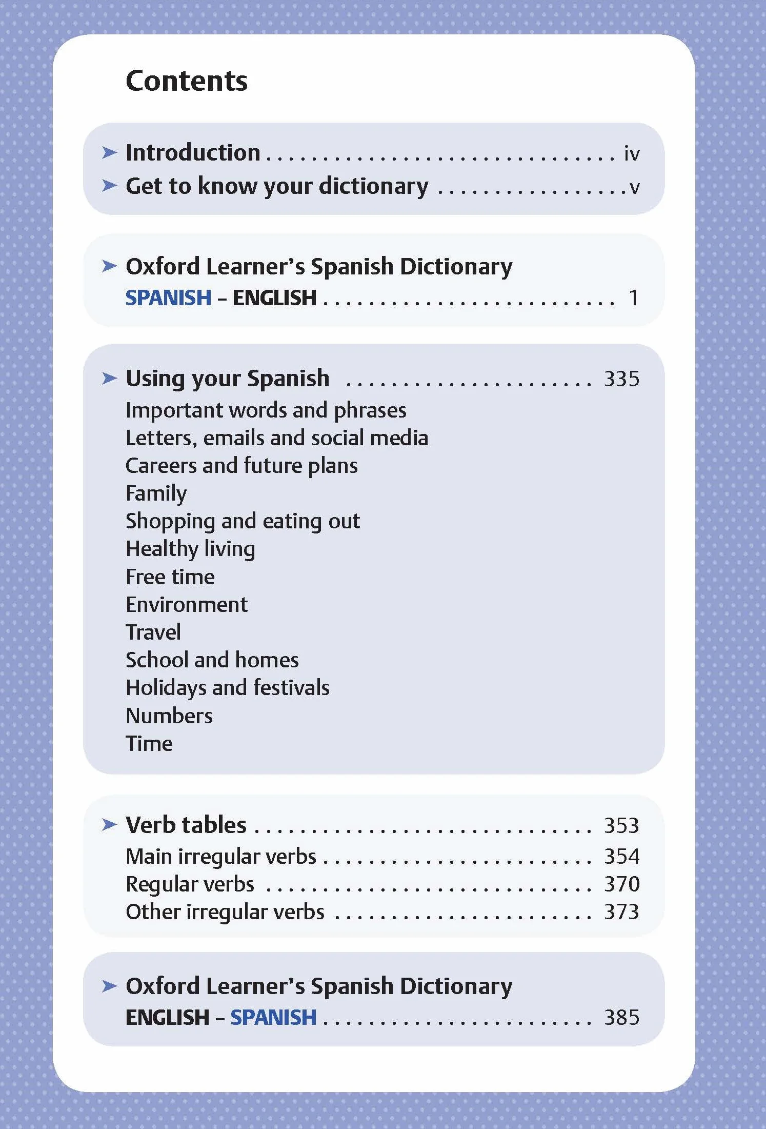 Oxford Learner's Spanish Dictionary