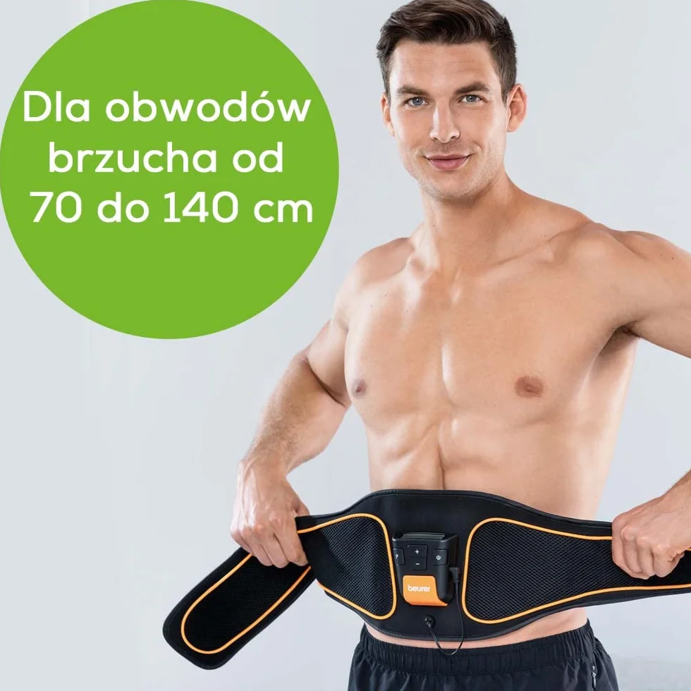 Beurer EM 37 Pas do mięśni brzucha EMS stymulacja