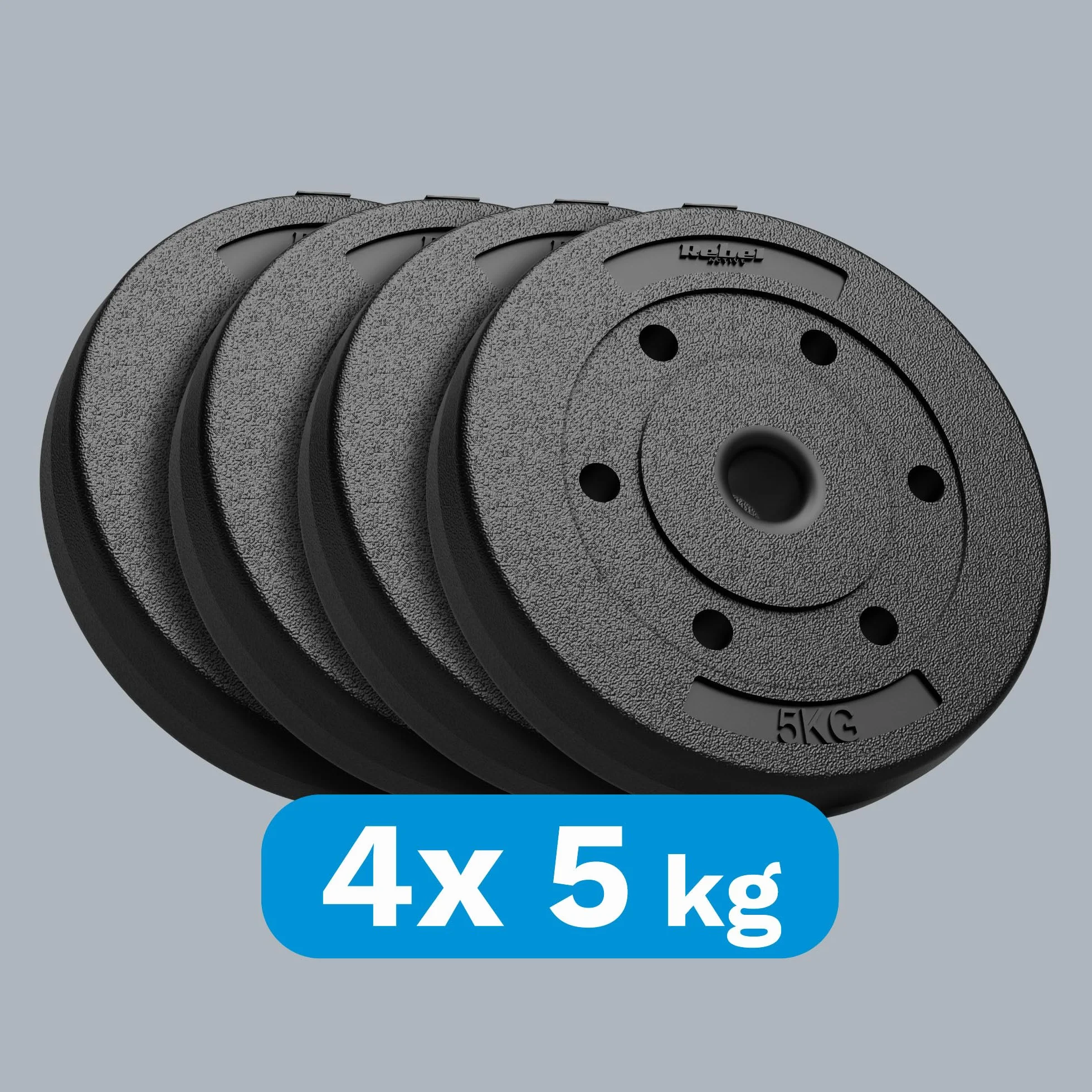 Rebel Zestaw Obciążeń Bitumicznych 4x5kg Otwór 31mm RBA-2102
