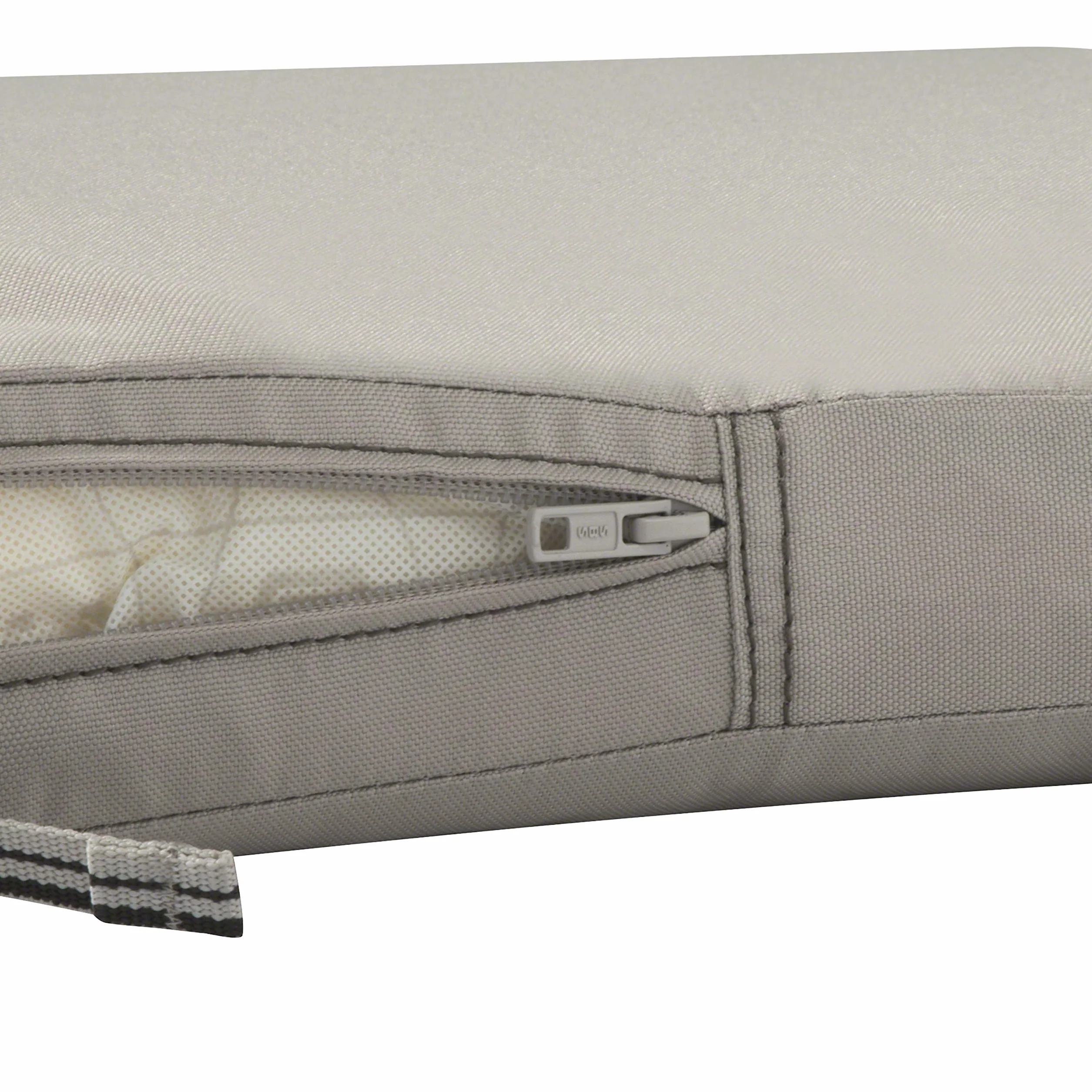 Classic Accessories Ravenna Poszewka na poduszkę na patio – trwała poduszka zewnętrzna, grzyb, 61 cm dł. x 56 cm szer. x 10 cm grubości