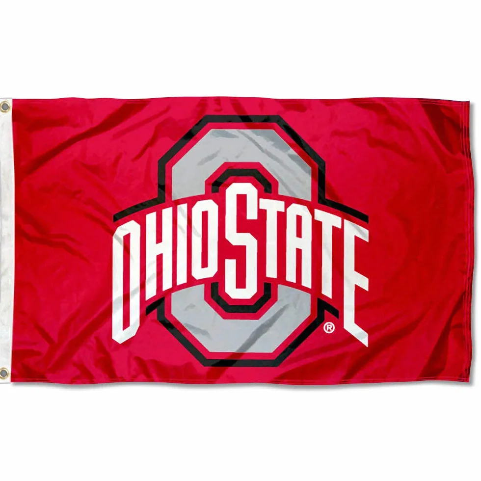 Flaga stanu Ohio OSU Buckeye flaga