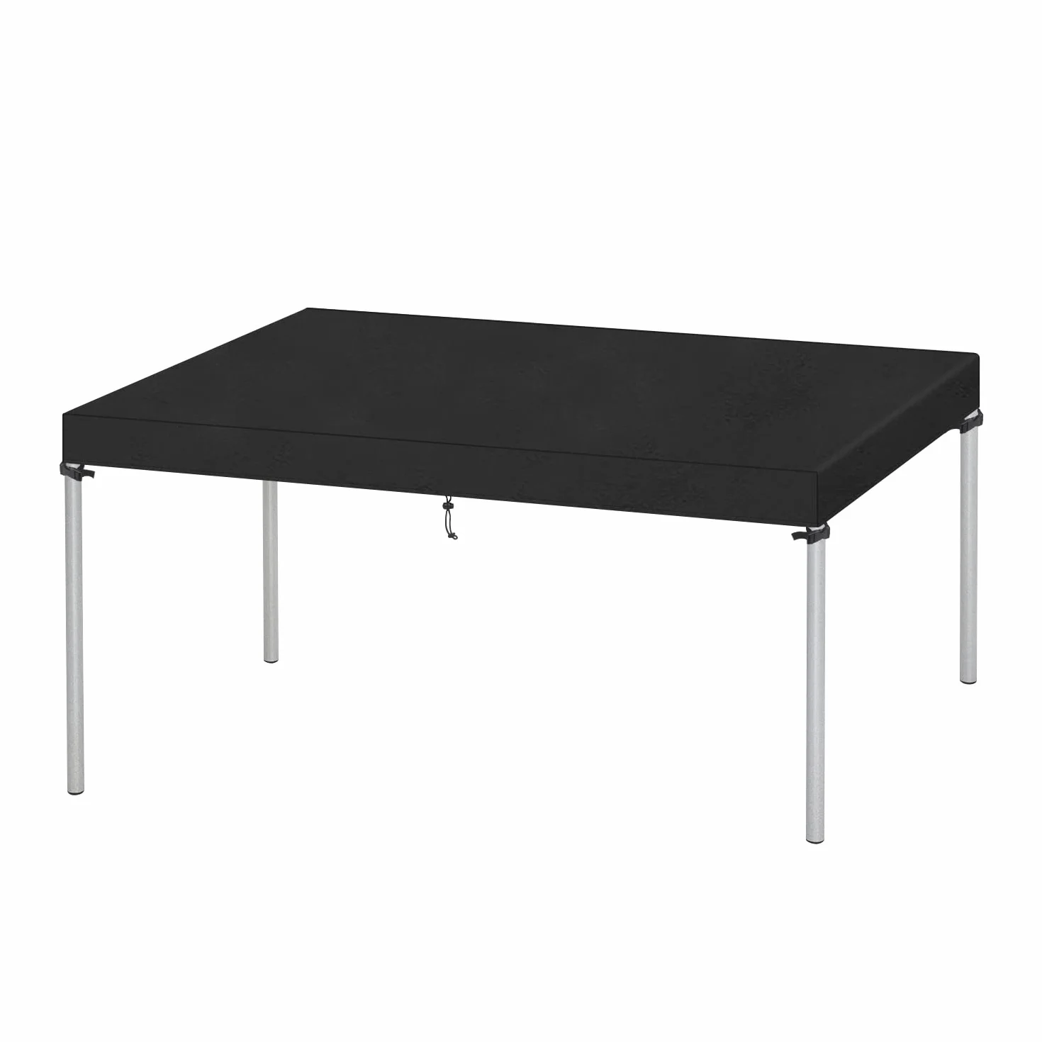 VANSHEIM Zewnętrzny wodoodporny pokrowiec na stół - prostokątna osłona UV 150 x 90 x 15 cm