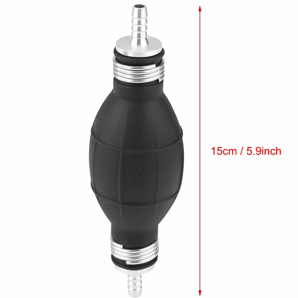 Pompa przewodu paliwowego Gumowy Próżniowy Ręczna pompa zalewowa Marine Boat Akcesoria 6mm
