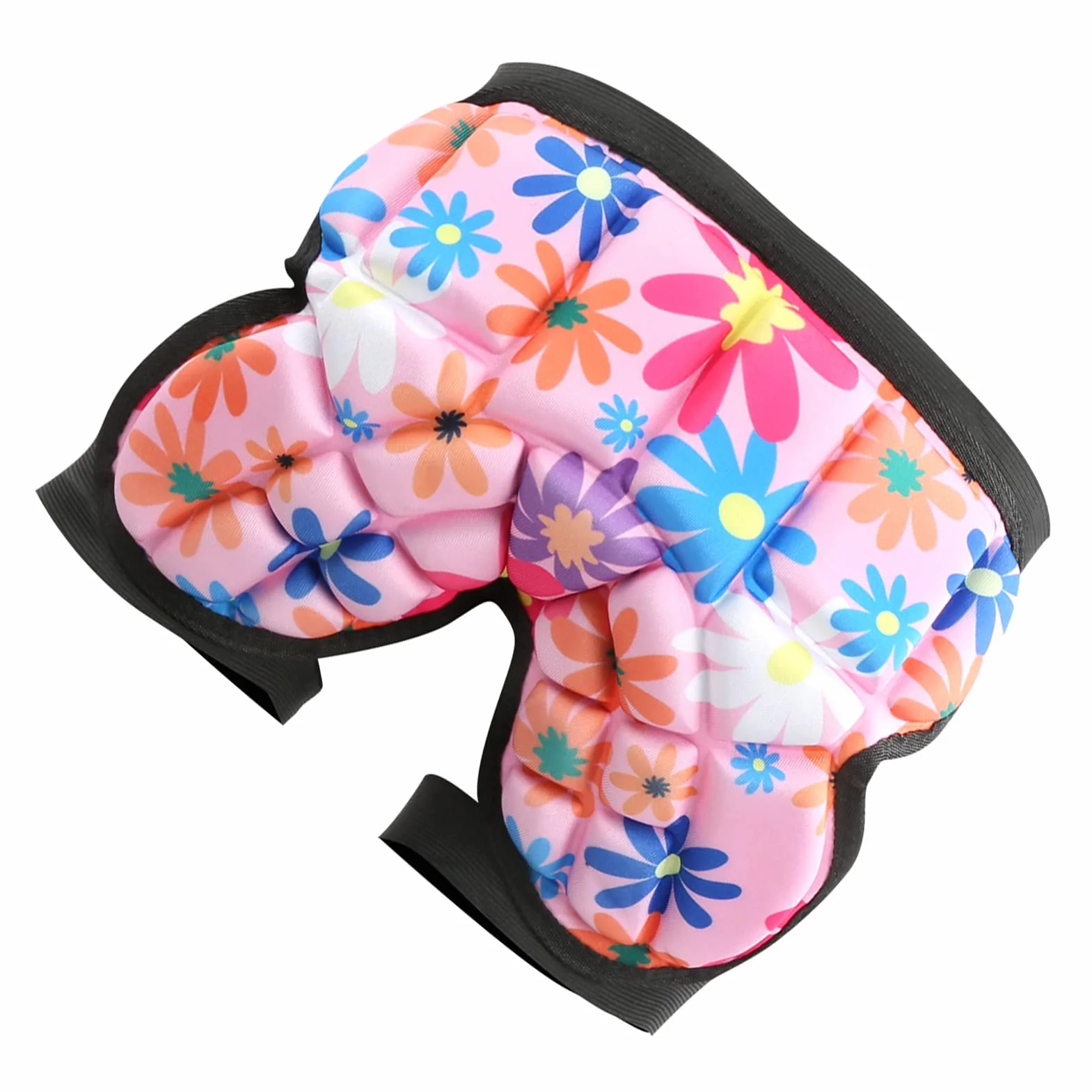 KENANLAN Dziecięce spodenki ochronne Ochrona bioder 3D Hip Pad Crash Pad Eva Krótkie spodnie Sprzęt ochronny do jazdy na snowboardzie Łyżwiarstwo Narciarstwo (czerwony)