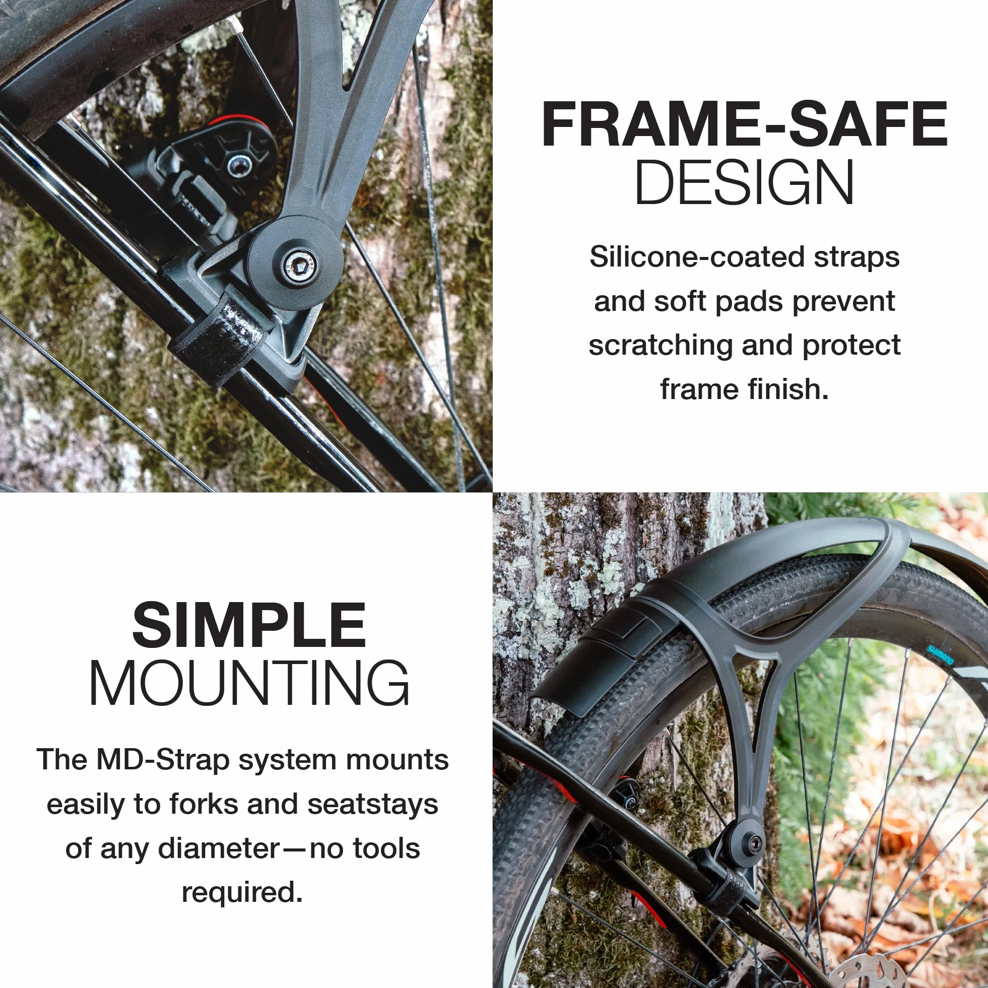 ZEFAL 28 GRAVEL SHIELD G50 SET 2024 MUDGUARDS