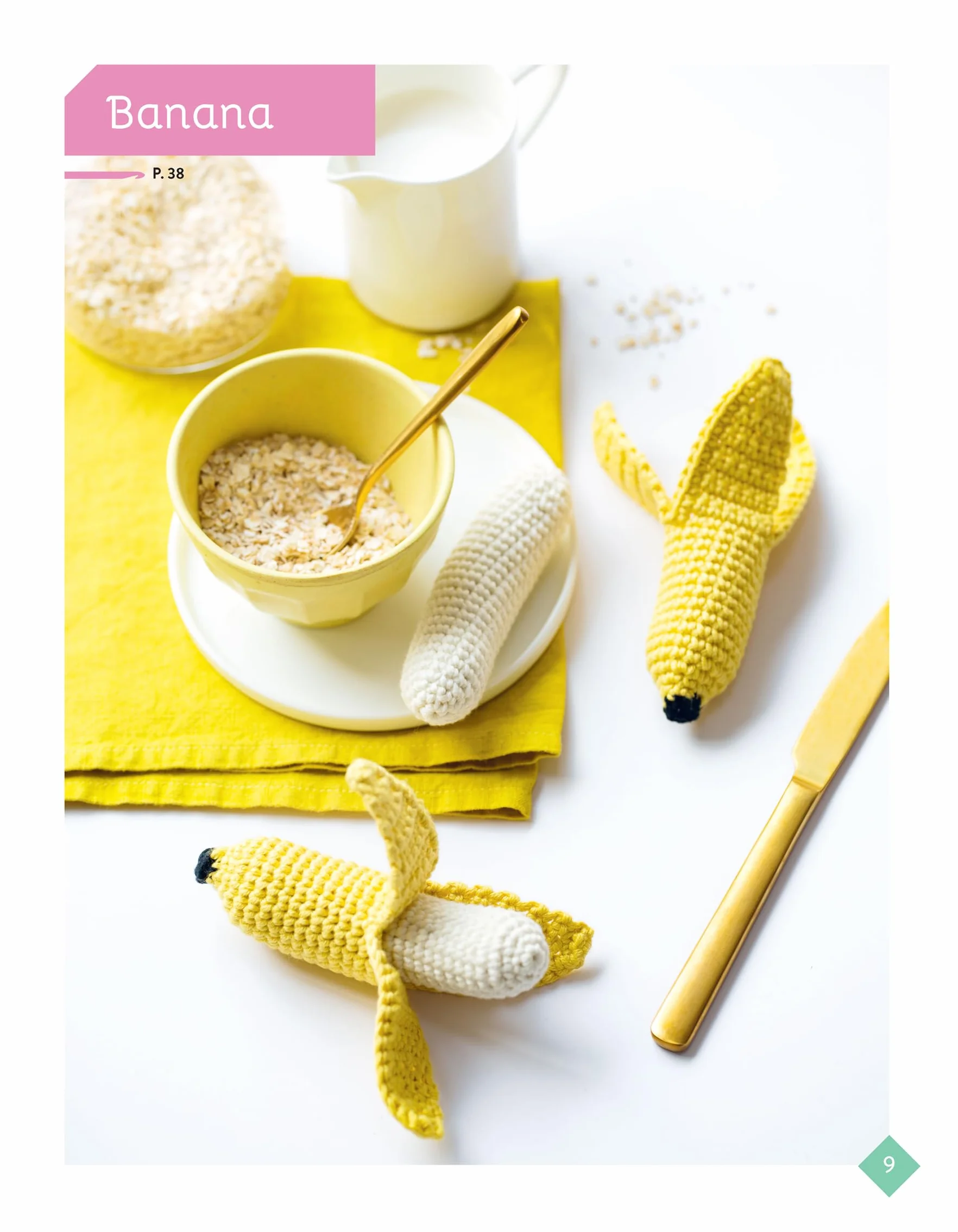 Adorable Fruits & Vegetables to Crochet: Delicious Decorations for Your Table