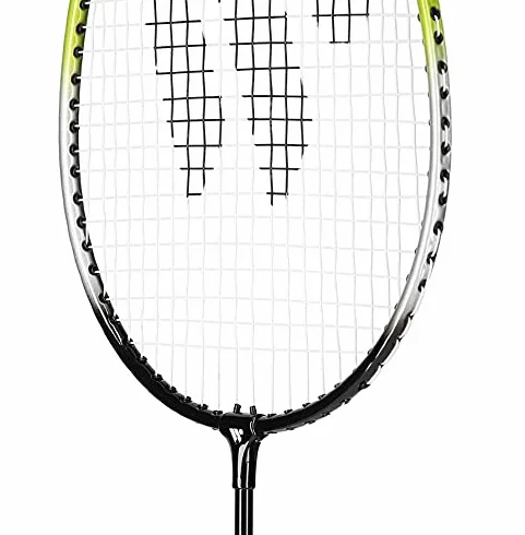 WISH Badminton Zestaw dla 2 graczy, 2 rakiety i 3 koła zamachowe