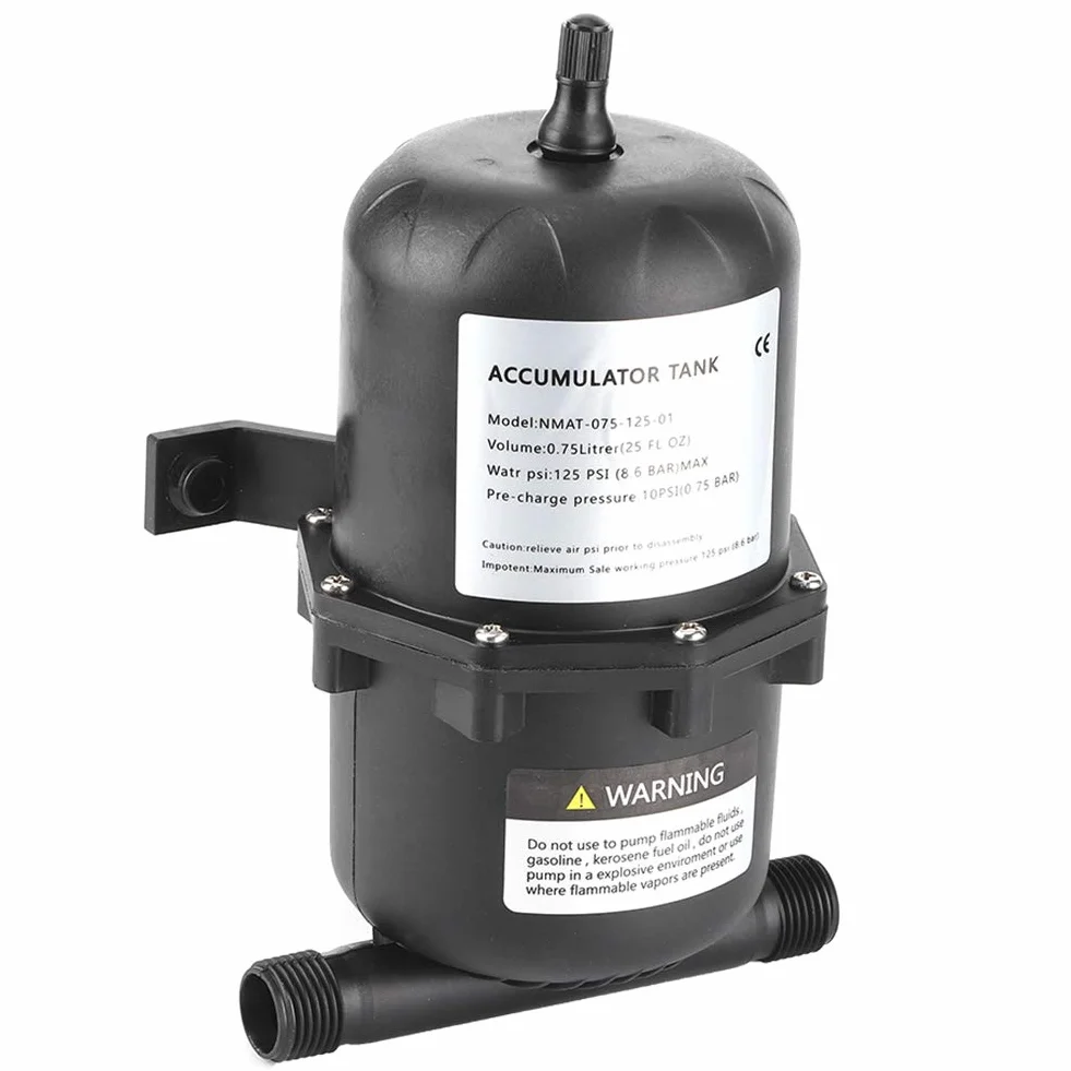 Zbiornik ciśnieniowy 0,75 l 125PSI Wodoodporny zamiennik do łodzi Marine RV