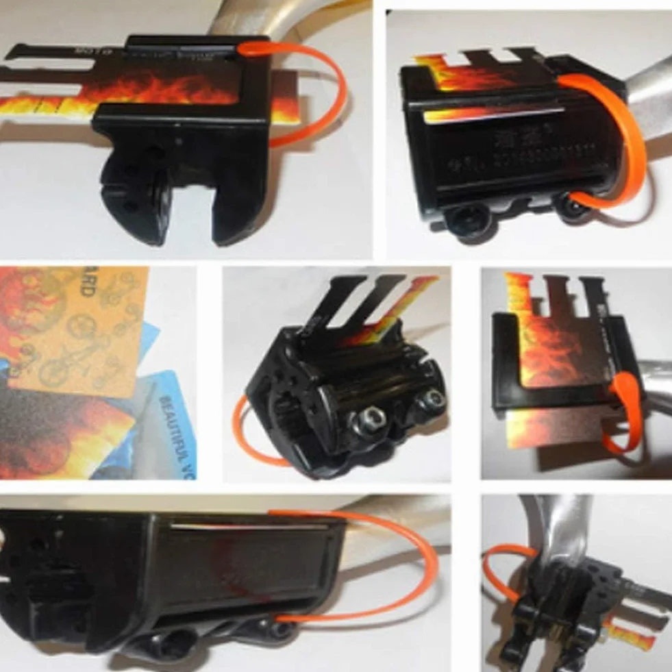 Rura turbiny rowerowej, system wydechowy rower promień rowerowy zestaw kart produkcyjnych audio do roweru 16-22 cali