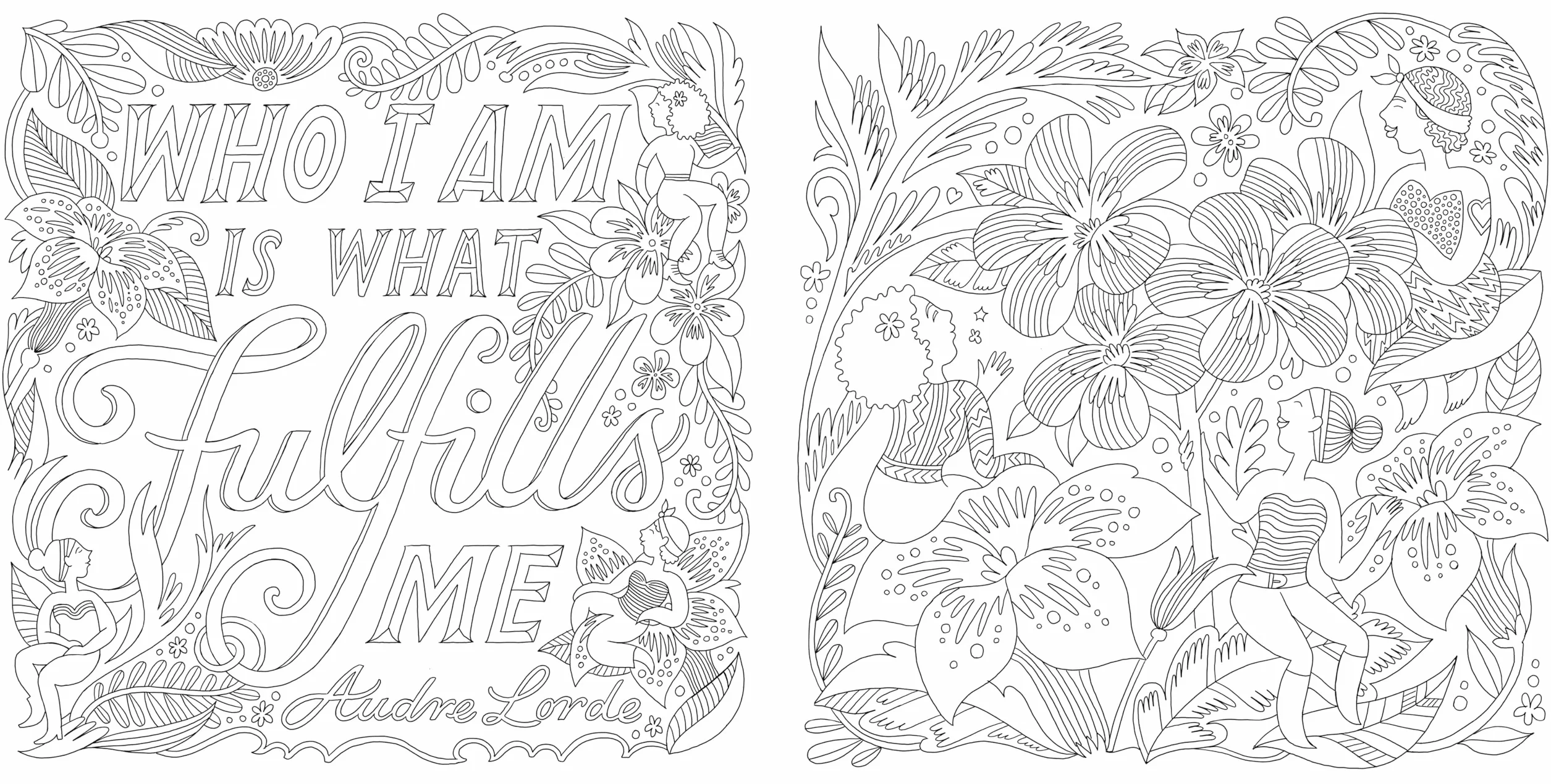 Women's Wisdom: Empowering Words to Color and Contemplate - Positive & Inspiring Coloring Book for Women with Affirmations & Original Art