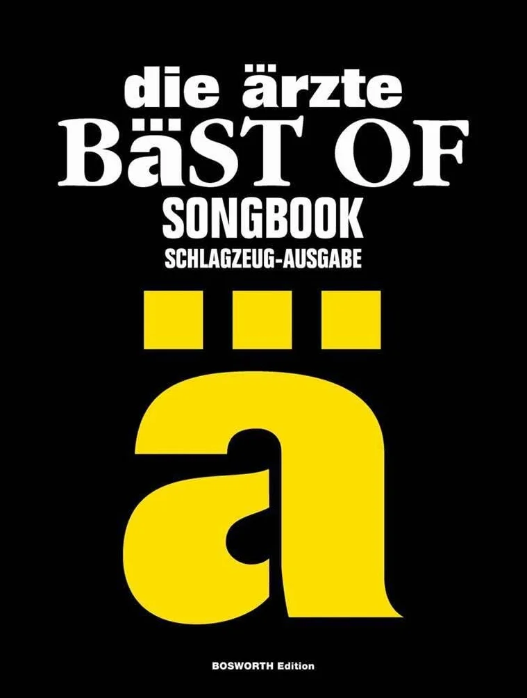 Die arzte: bast of songbook - schlagzeug-ausgabe