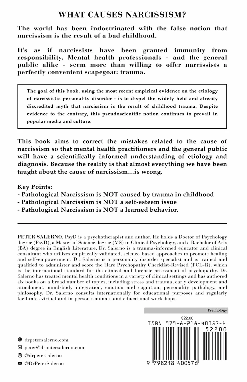 The Nature and Nurture of Narcissism: Understanding Narcissistic Personality Disorder from the Perspective of Gene - Environment Interaction