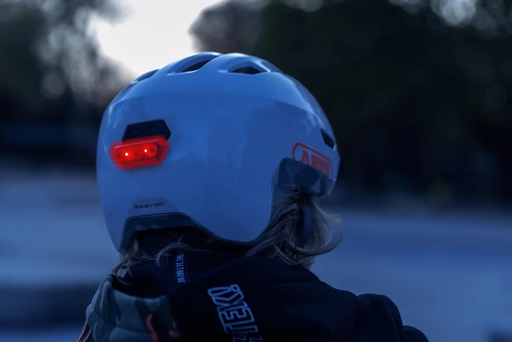 ?wiat?o LED na baterie do ABUS Smiley 3.0/Skurb Kid dzieci?cy kask rowerowy