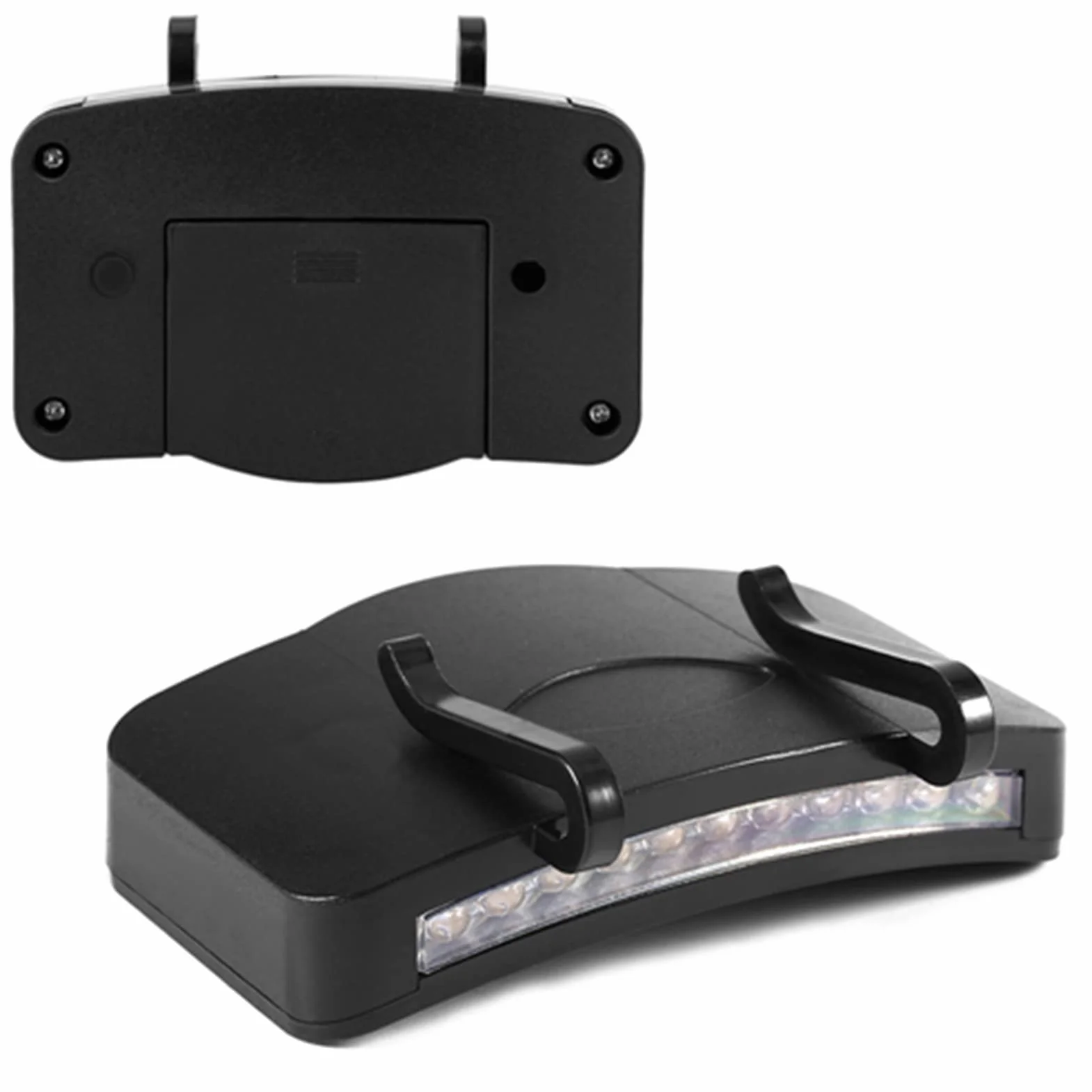 Czapka z Lampkami Clip On Hat LED Light Tworzywa Sztuczne 1 szt. Kolarstwo Piesze Wycieczki Camping