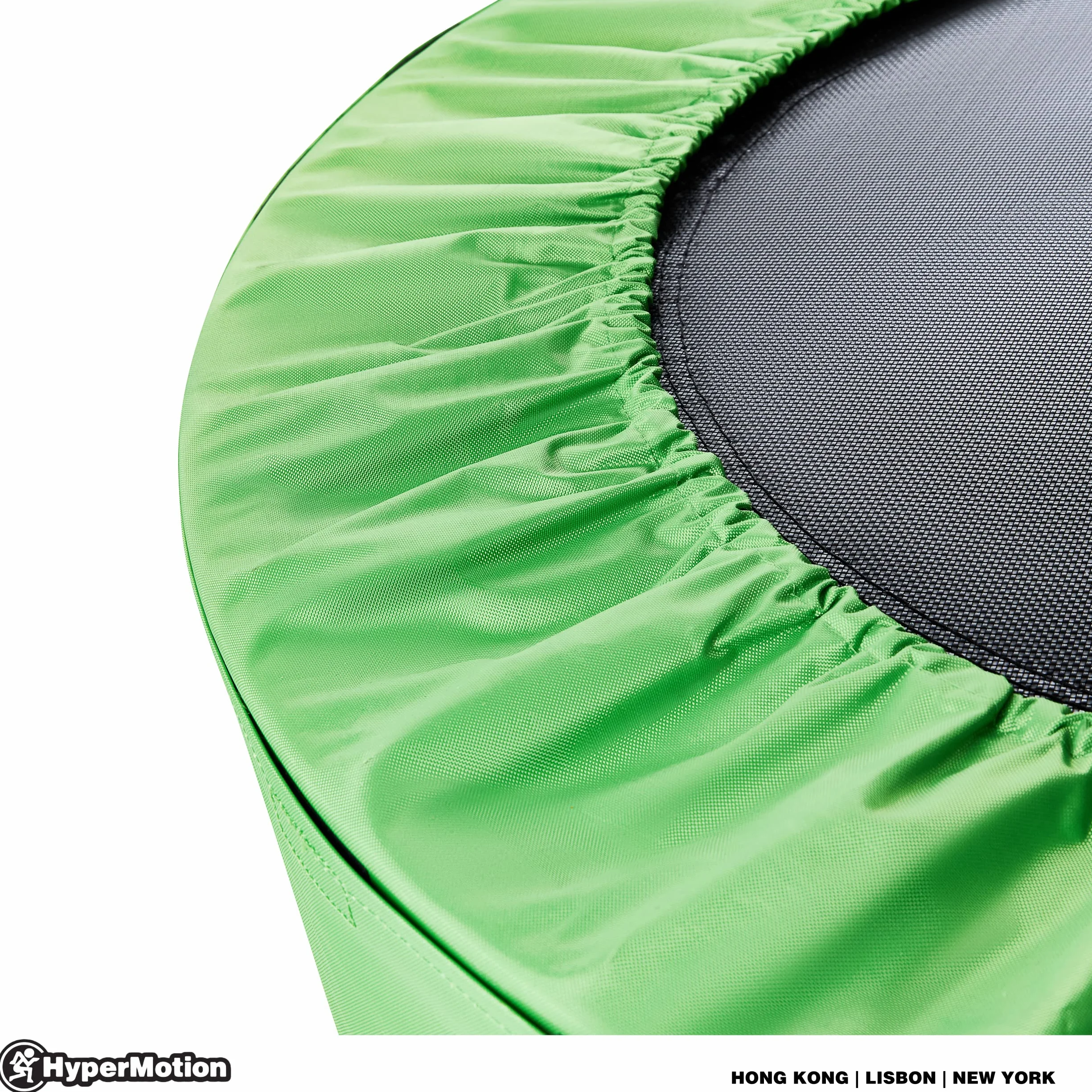 HyperMotion Trampolina dla Dzieci Żabka, 36"/90 cm, Trampolina do Domu i na Dwór, Trampoliny Ogrodowe, Trampolina Domowa z Uchwytem Pokrytym Pianką, Mini Trampolina dla Dzieci 3+ do Domu, Maks. 25 kg