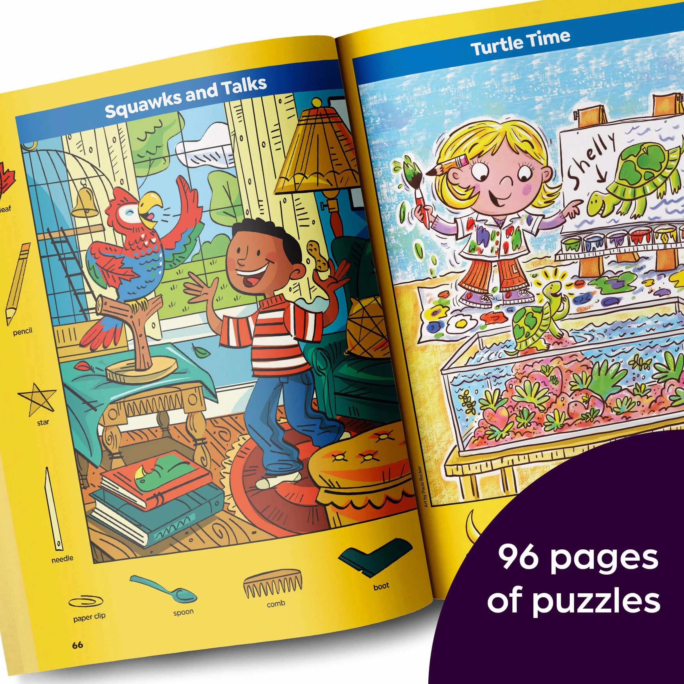 Pet Sticker Puzzles: Over 280 Stickers to Find Hidden Objects Within Cute Dogs, Cats and Other Pets, Animal Lover Sticker Activity Book for Kids 3 and Older