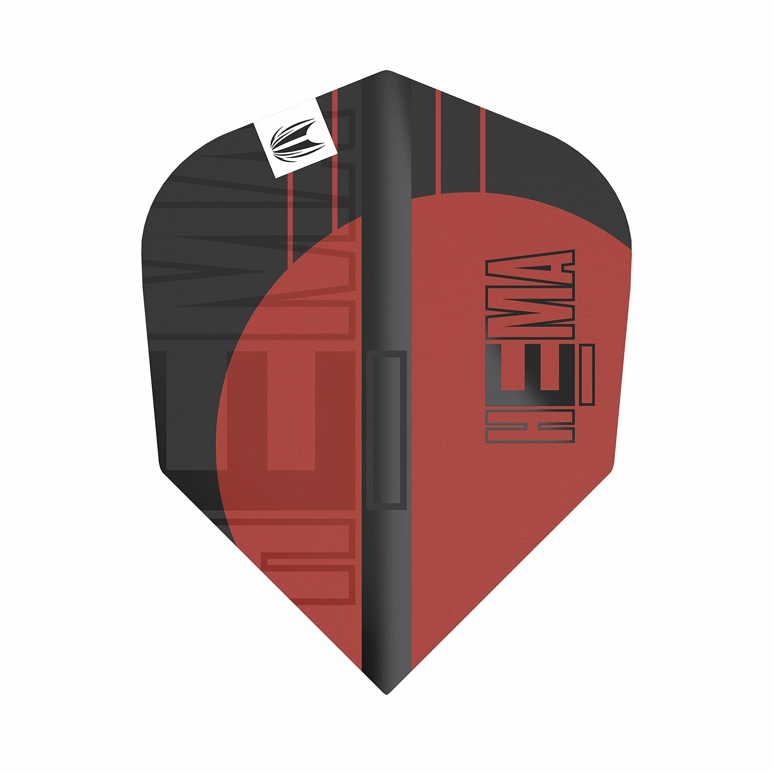 Target Darts Hema Pro Ultra lotki do rzutek czerwone czarne nr 6