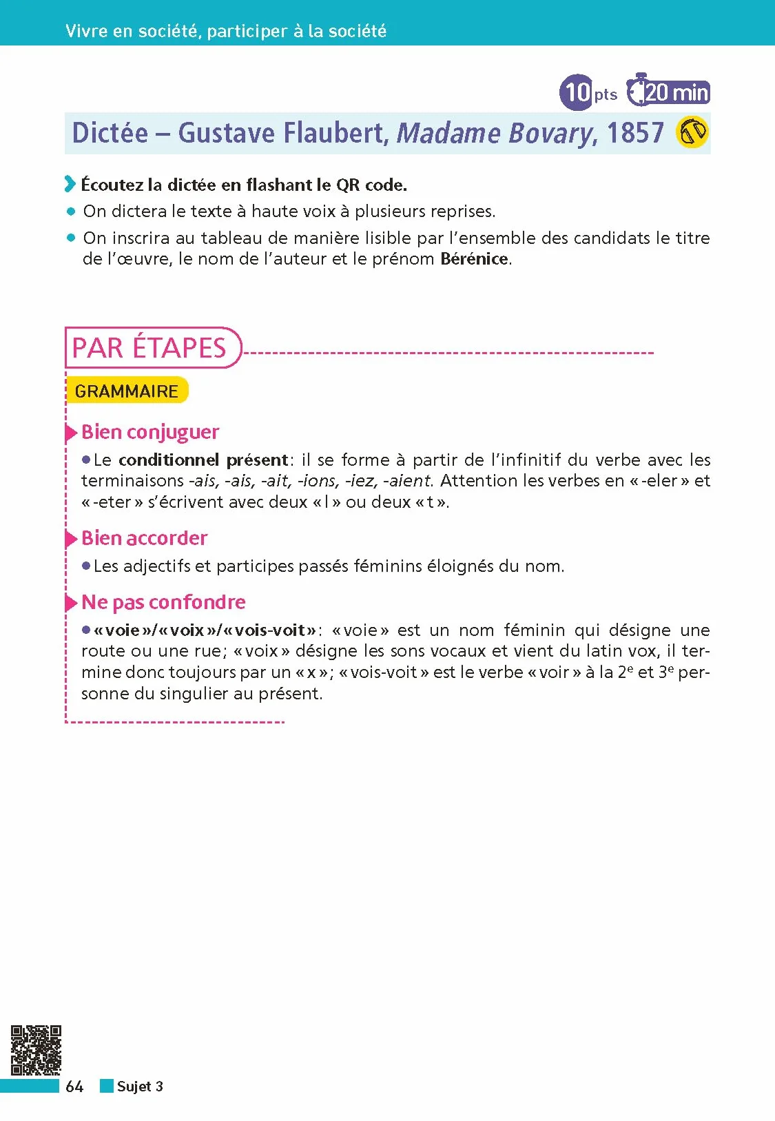 Annales ABC du Brevet 2026 - Français 3e - Sujets et corrigés + fiches de révisions