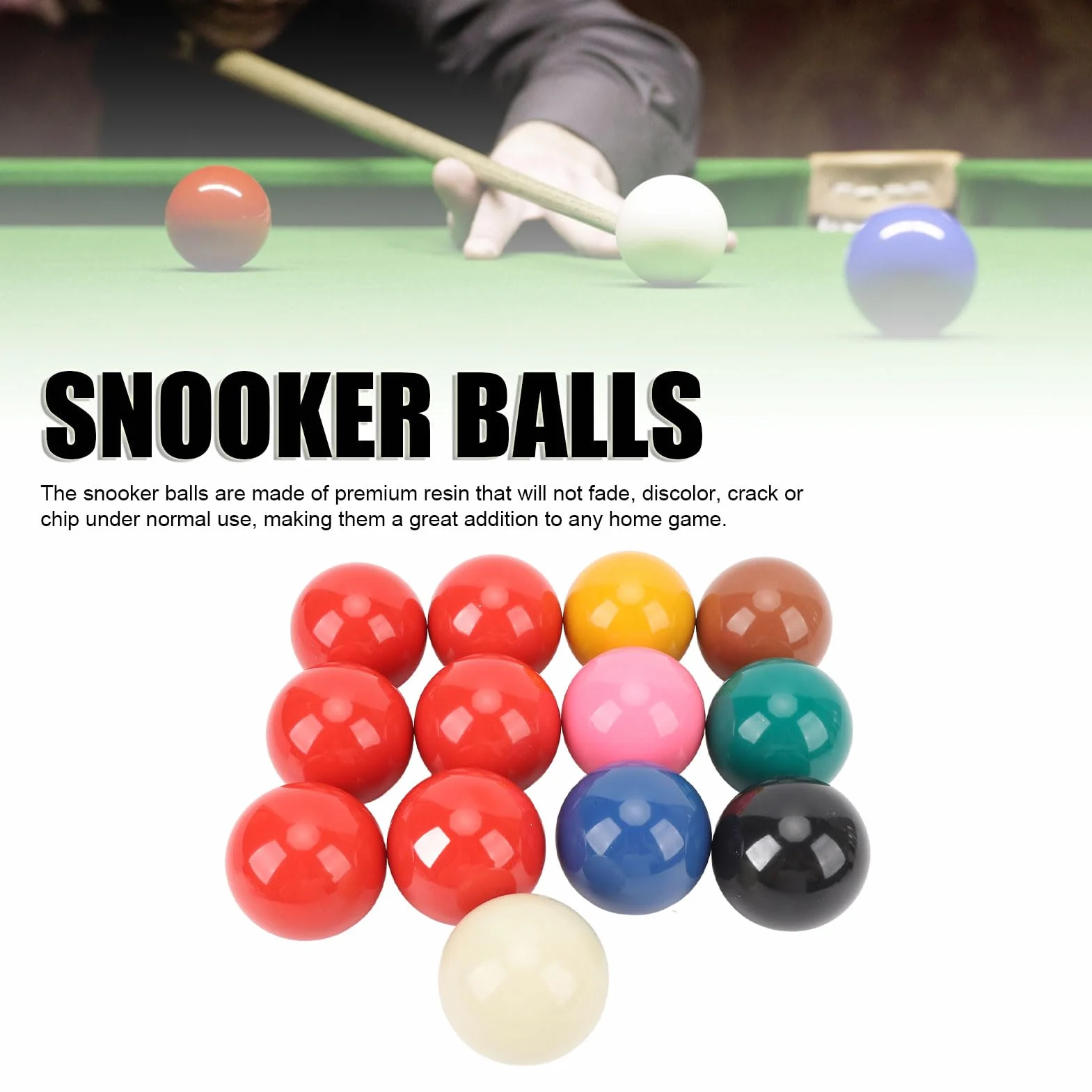 Zestaw Bilardowy do Snookera, 13 szt. 2,1 Cala i 5,25 Cm średnicy Kulek do Snookera Profesjonalny Standard, Zestaw Piłek do Snookera Wymienny żywiczny Zestaw Kul Bilardowych do