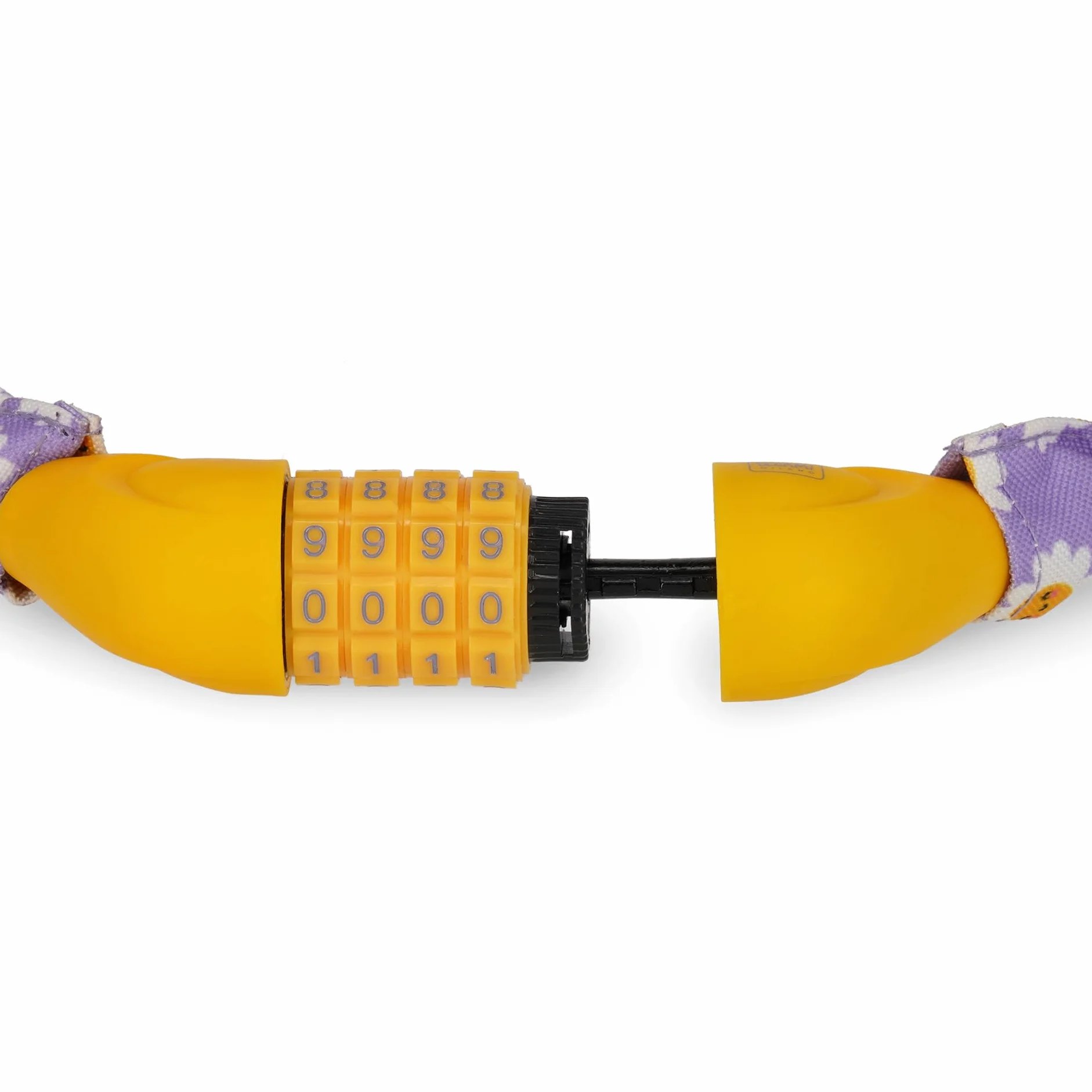 Legami Zamek szyfrowy Blokada rowerowa 75 cm wodoodporna średnica 1,4 cm konfigurowalna kombinacja Daisy