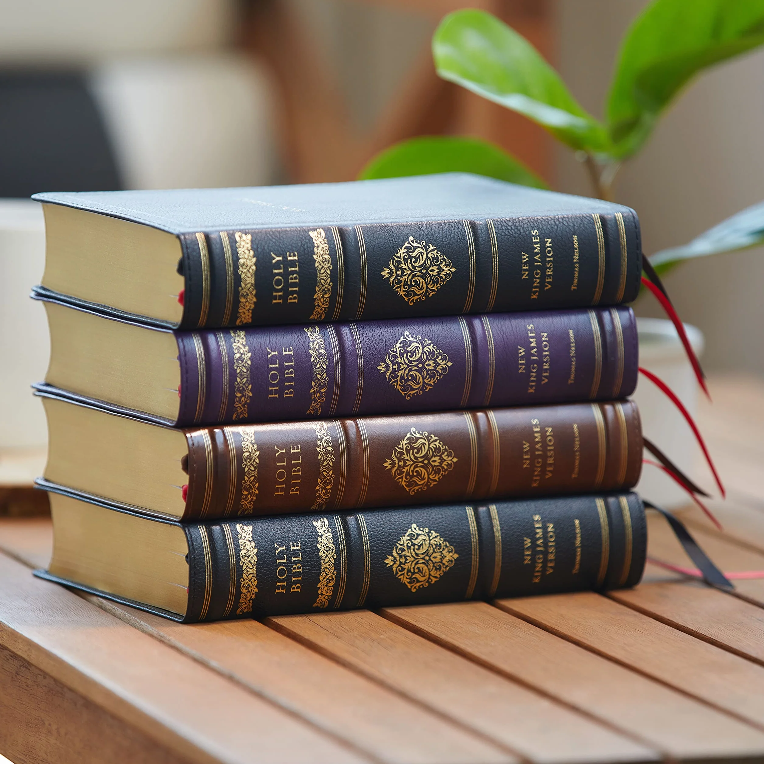 Nkjv, Personal Size Reference Bible, Sovereign Collection, Leathersoft, Black, Red Letter, Comfort Print: Holy Bible, New King James Version