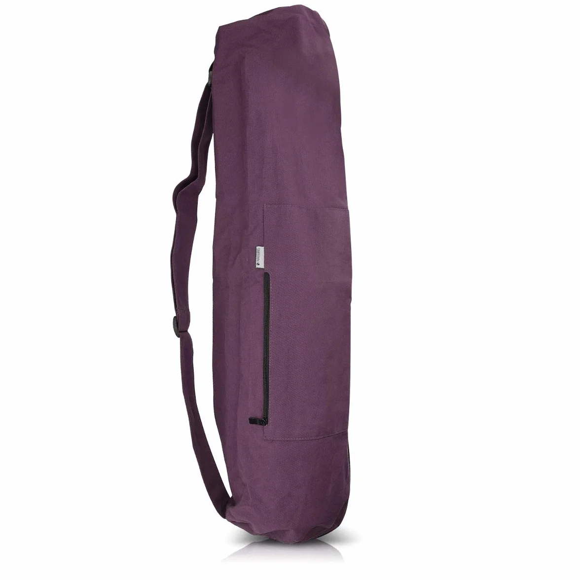Navaris Torba XXL Mata do Jogi Bawełniana Zamek Błyskawiczny Pasek na Ramię 72 x 29 cm Joga