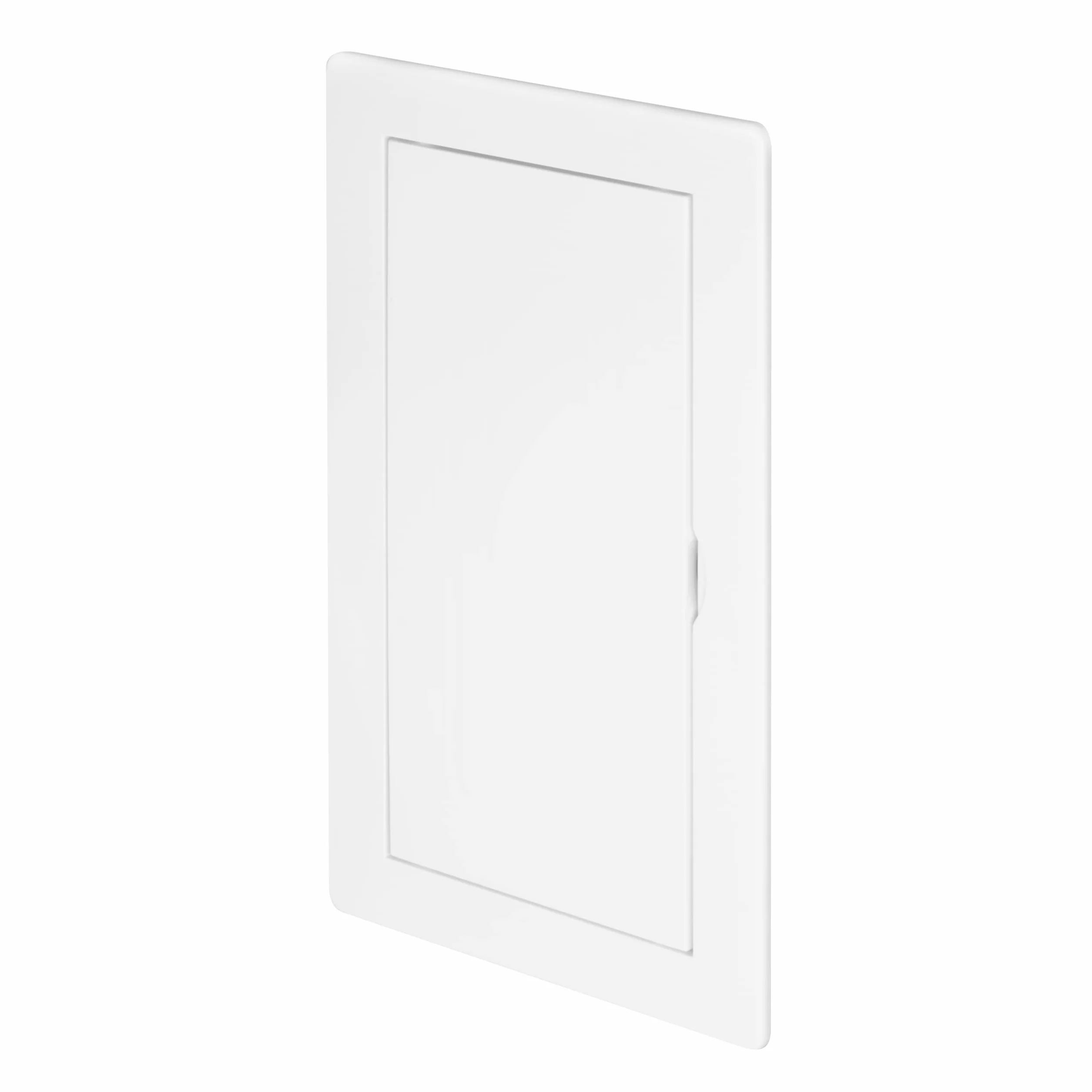Awenta Drzwi z tworzywa sztucznego 150 x 250 mm – biała pokrywa klapy otwierającej – zamek do drzwi skrzynkowych – zasuwa – ukryty zawias – zdejmowane drzwi – gładka powierzchnia do lakierowania
