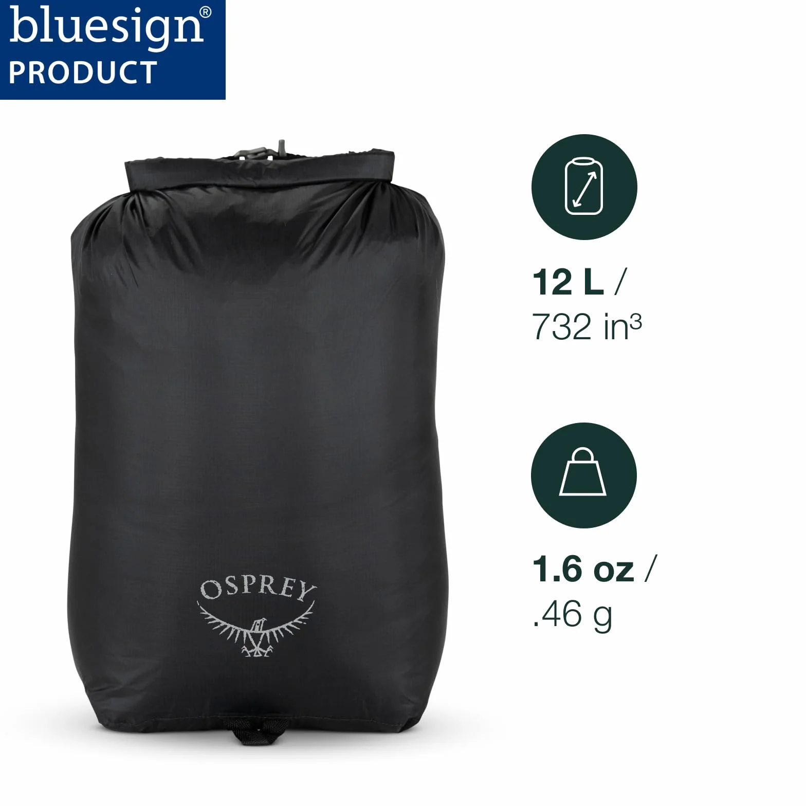 Osprey Light DrySack 12 l worek wodoszczelny pomarańczowy