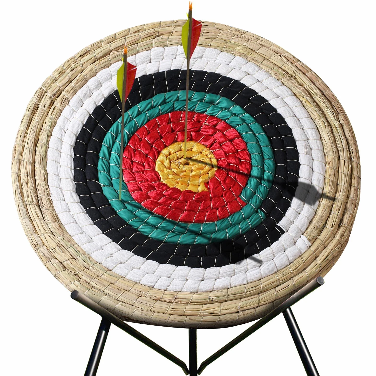 Tarcza łucznicza 50 cm 3-warstwowa tradycyjna ręcznie robiona cel ze słomy
