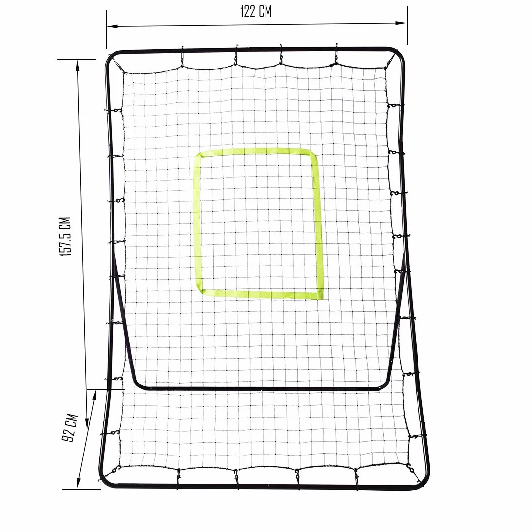 OYE Pitchback Baseball Rebounder siatka do gry w baseball dla dzieci i dorosłych