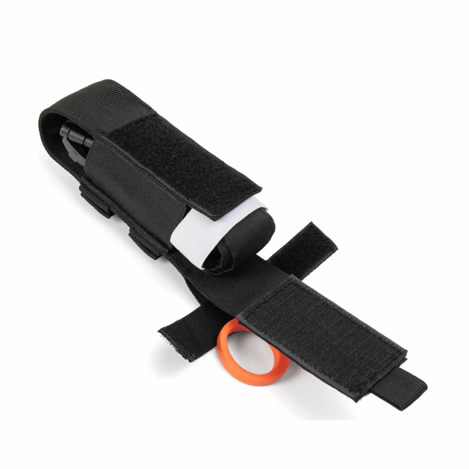 Wodoodporna torba na kółkach 15x5 cm, 2 w 1 poliestrowa torba na nożyczki z uchwytem na pasek