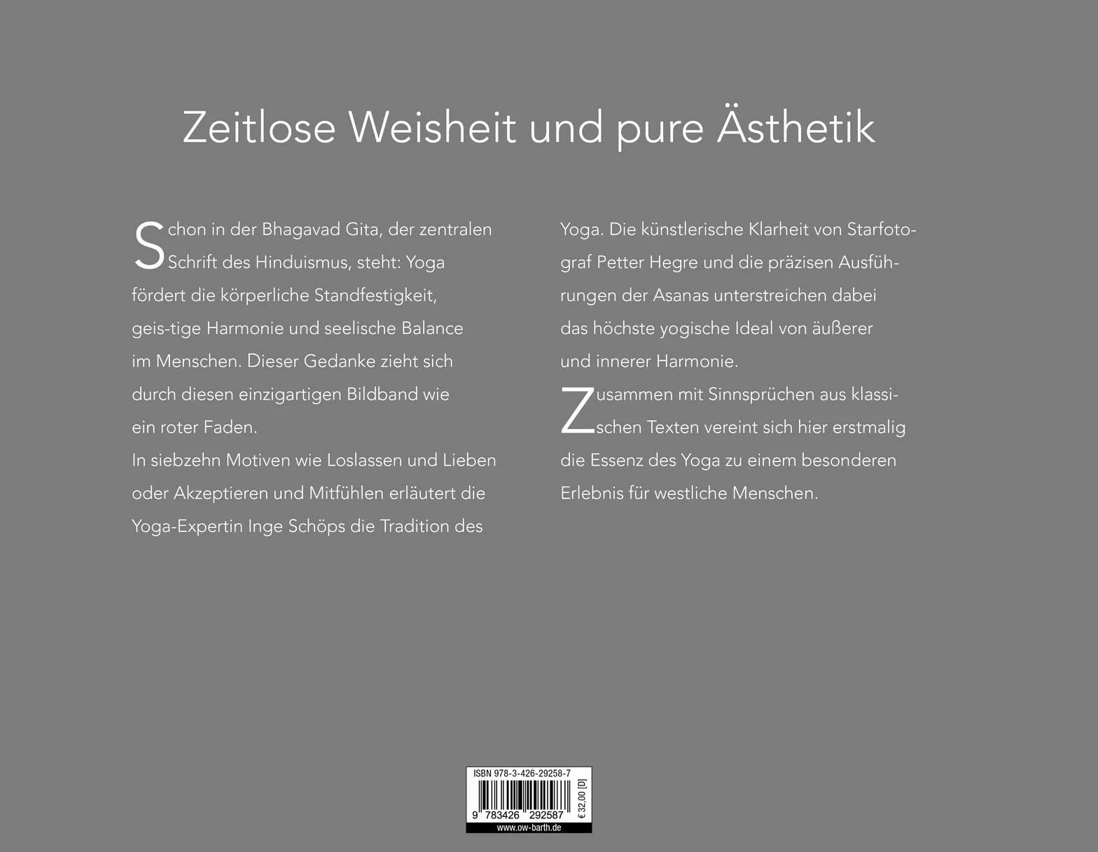 Yoga pur: Zeitlose Weisheit und pure Ästhetik