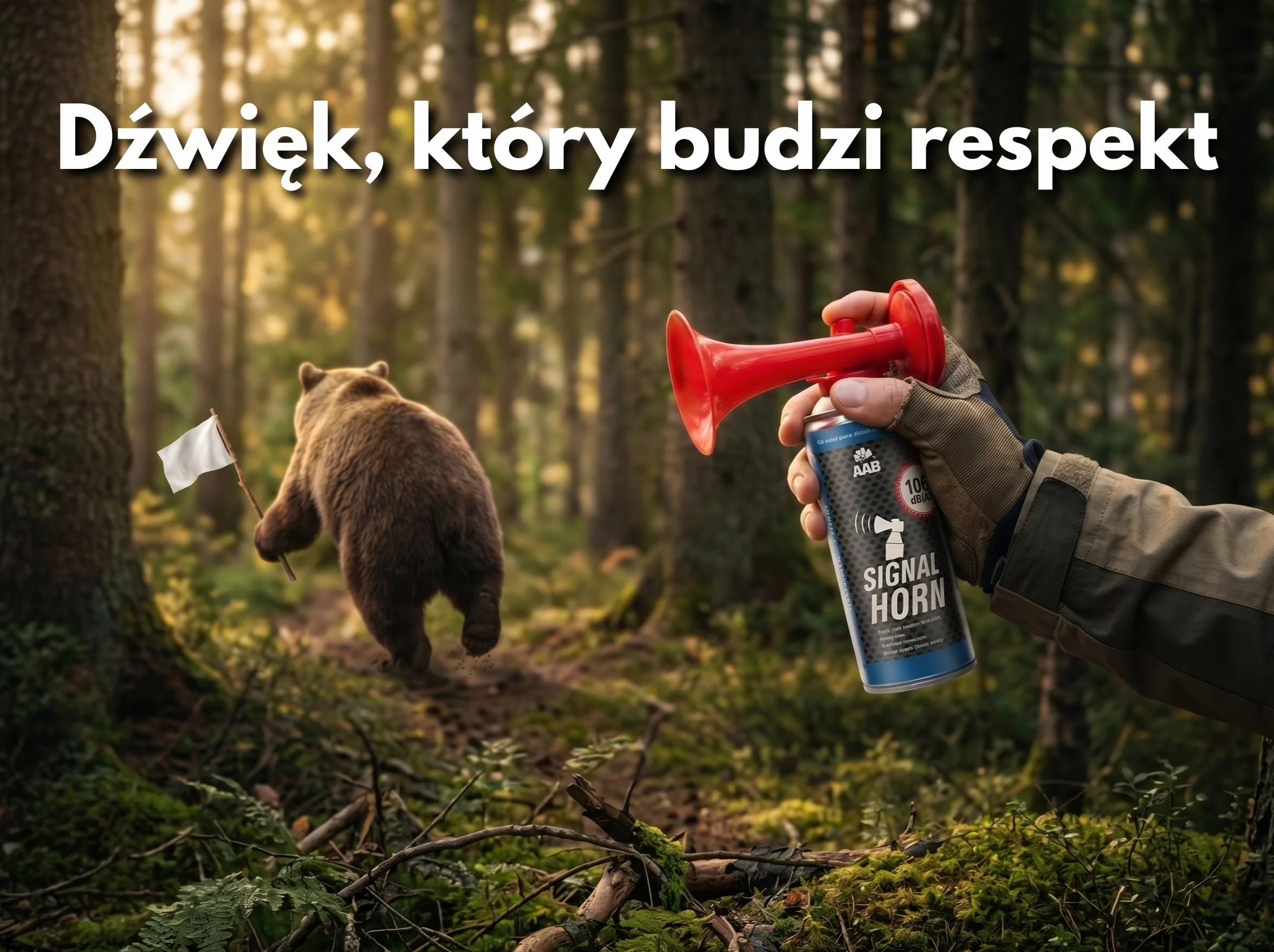 AABCOOLING Signal Horn 40g - Trąbka Kibica z Niepalnym Gazem, Głośna Wuwuzela Gazowa, Sygnał Dźwiękowy na Sprężone Powietrze Na Imprezy, Urodziny