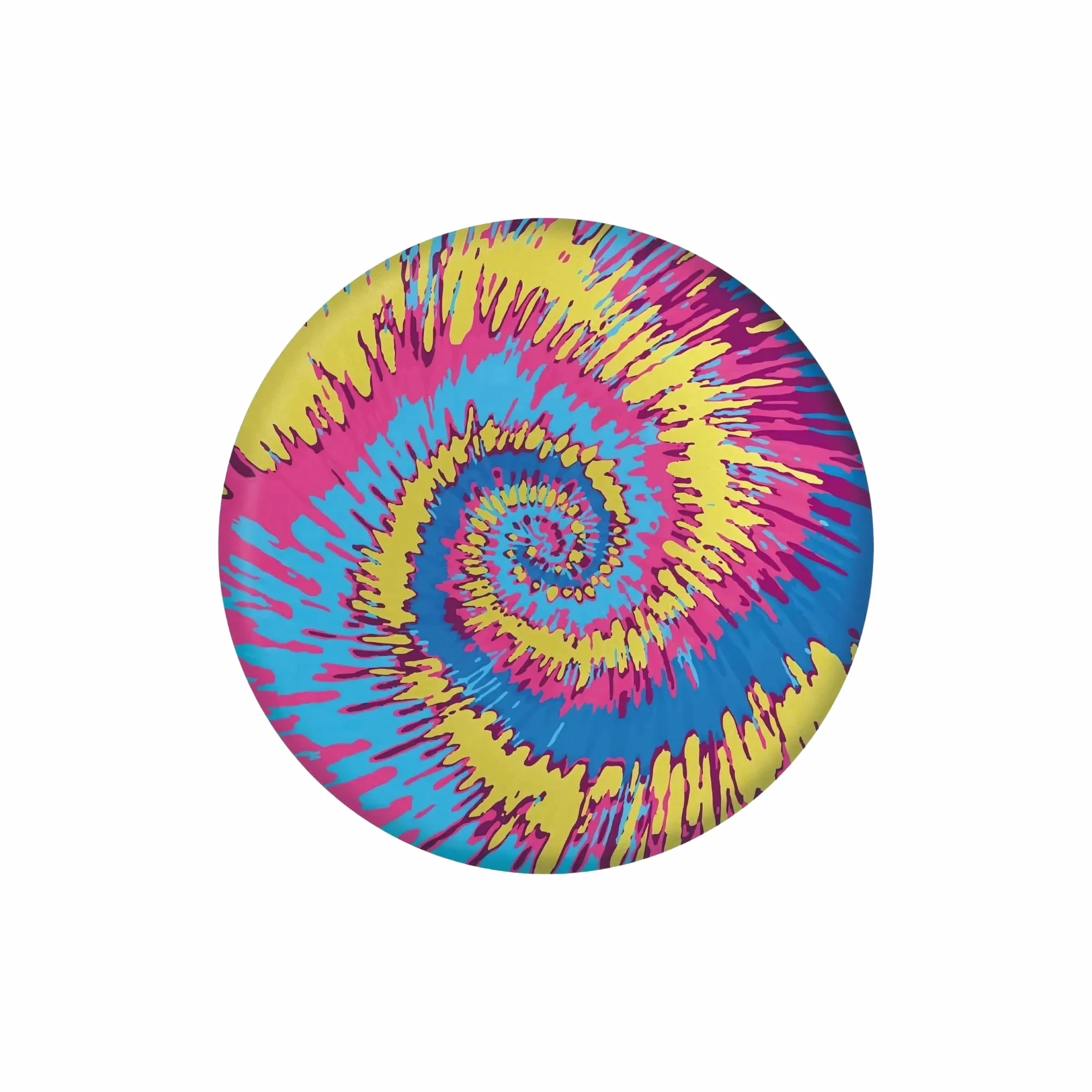Waboba Oryginalny składany silikonowy dysk Wingman, prosty i daleki, idealny dla dzieci i dorosłych – model, 150 x 150 x 15 mm - Tie Dye