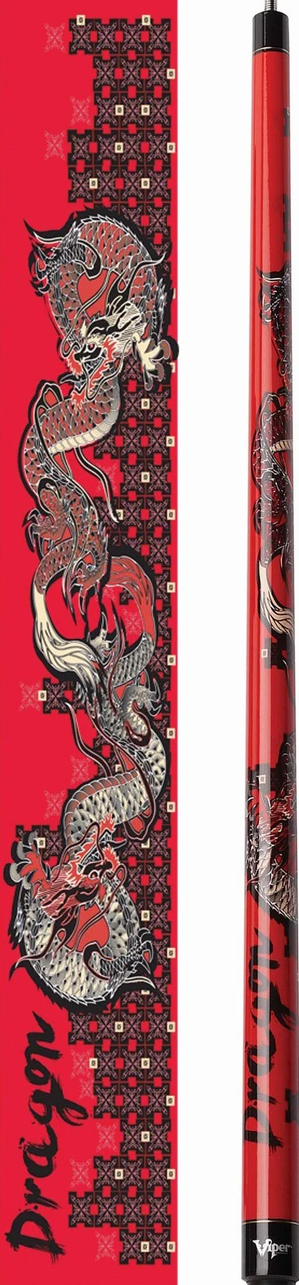 Viper Underground 147 cm 2-częściowy kij bilardowy/bilardowy, smok