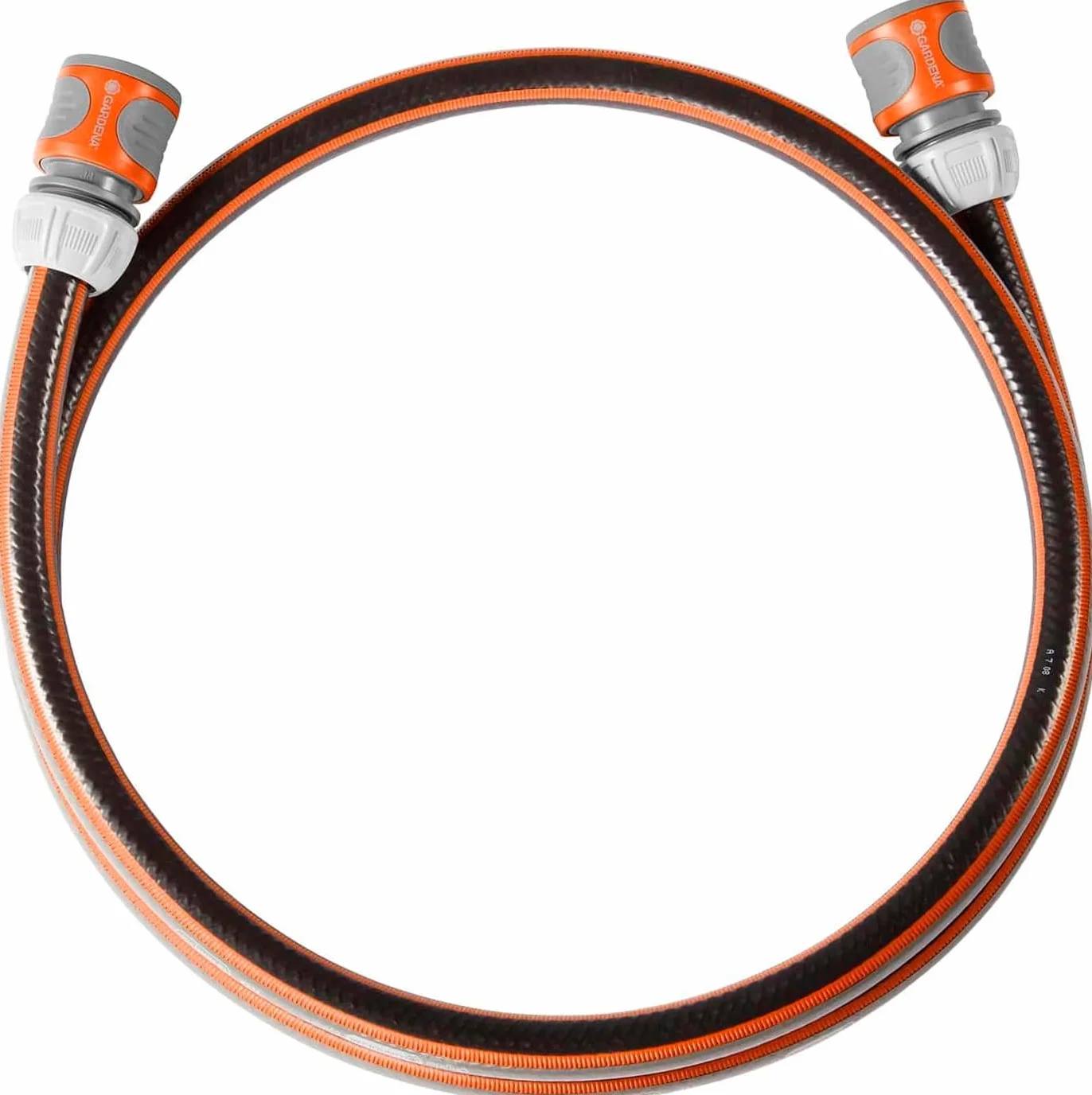 Gardena zestaw przyłączeniowy Comfort FLEX 13 mm (1/2"), 1,5 m: wysokiej jakości wąż adaptacyjny do podłączenia wózka na wąż, z szybkozłączami i przyłączem kranowym, ciśn. rozrywające 25 b (18040-20)