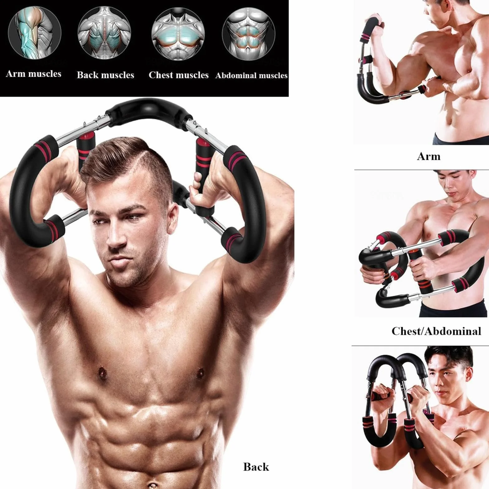 arm exercise equipment Twister Arm Trainer Arm Trainer with Chest Training Fitness Equipment 40-100lb
