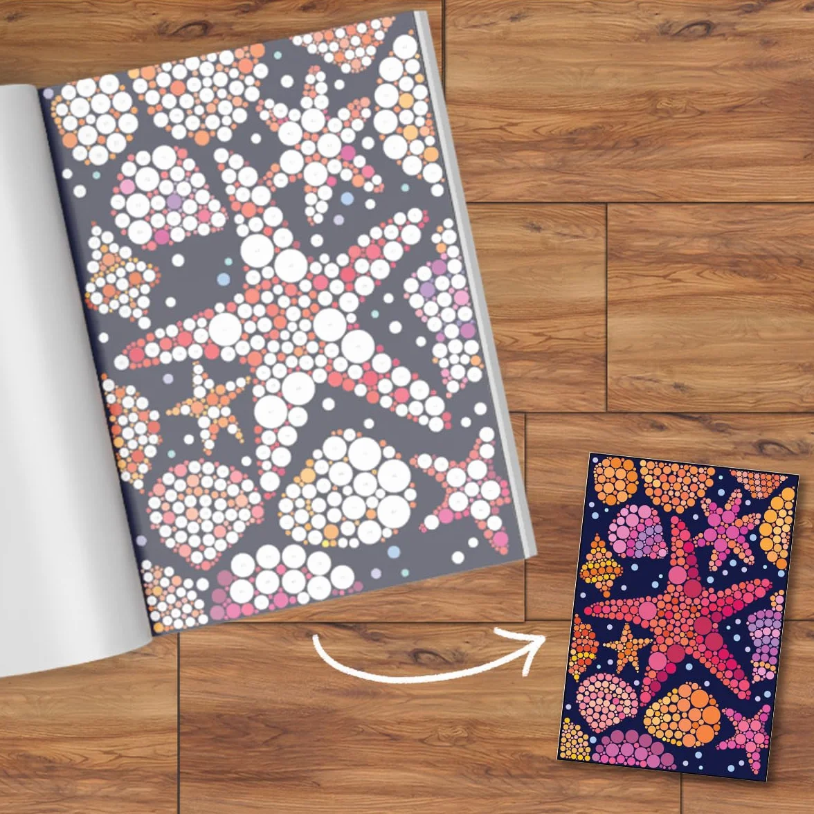Sticker Dots: Nature: Stunning Sticker by Numbers Challenges
