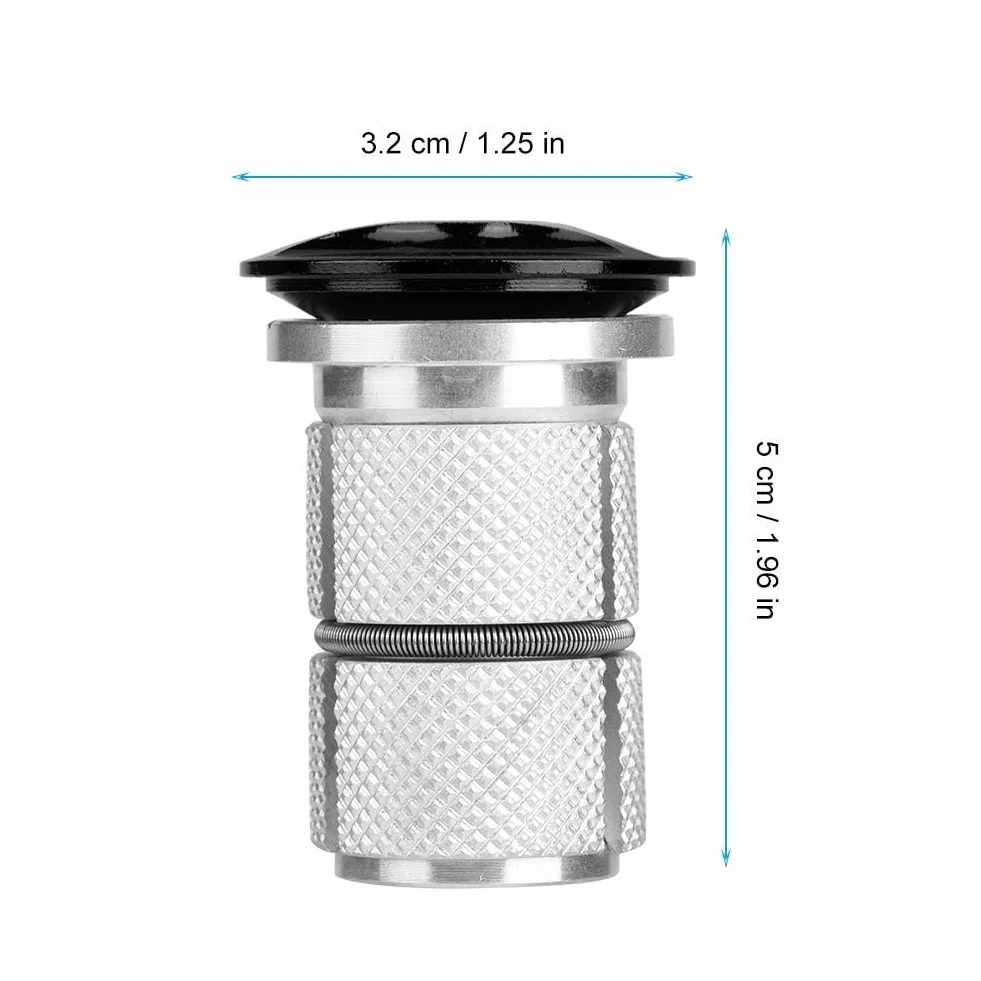 Alomejor Rowerowy zestaw słuchawkowy ze stopu aluminium 1 cal 24,5 mm 1,25 cala 28,6 mm