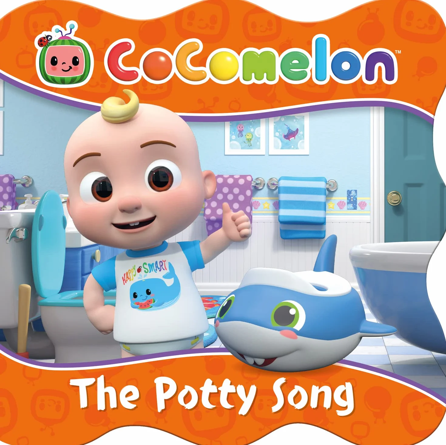 CoComelon Sing-Song: The Potty Song: Make potty training fun as you sing-along with this colourful board book for children aged 1, 2, 3 and 4 years