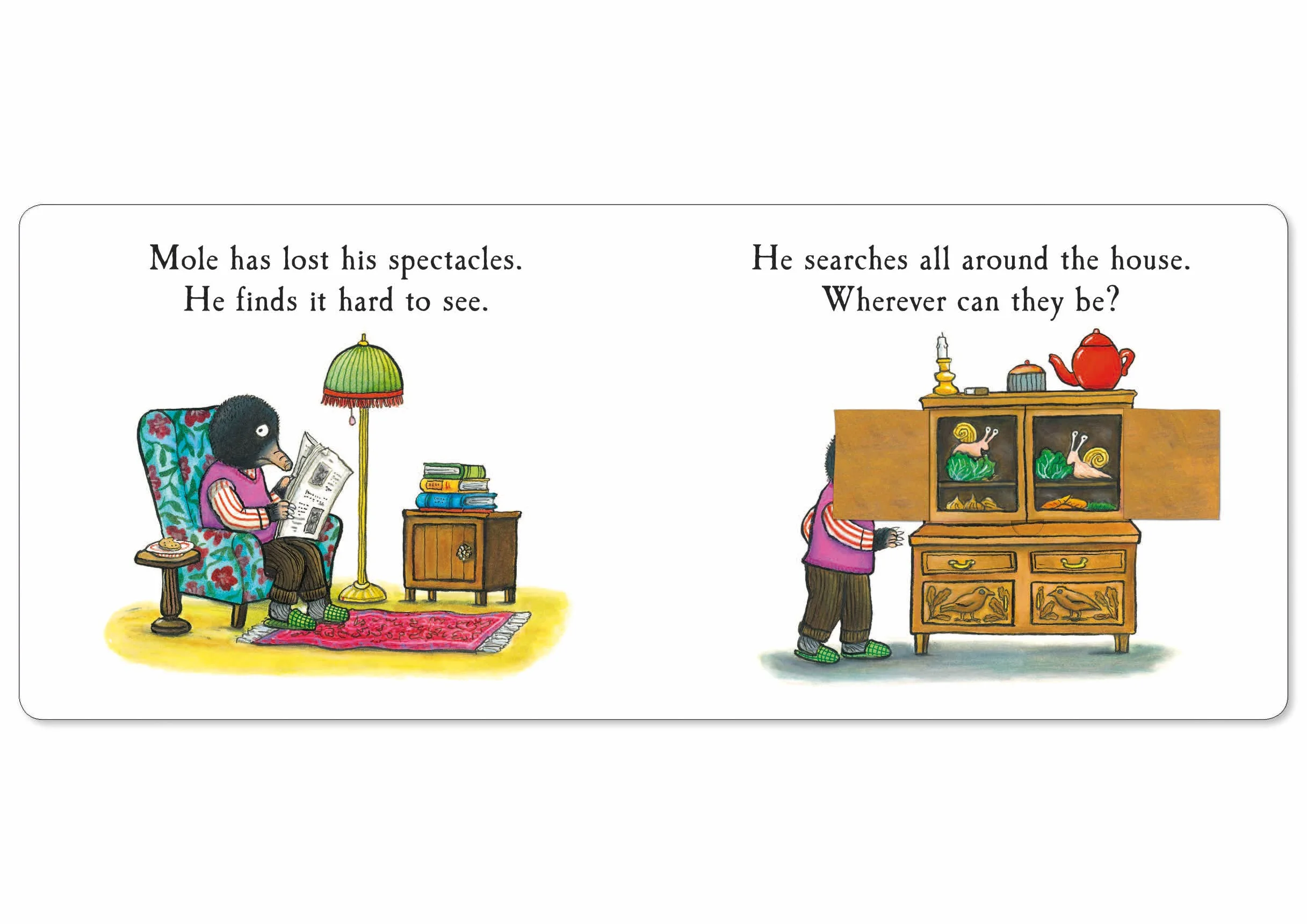 Mole's Spectacles: A Lift-the-flap Story