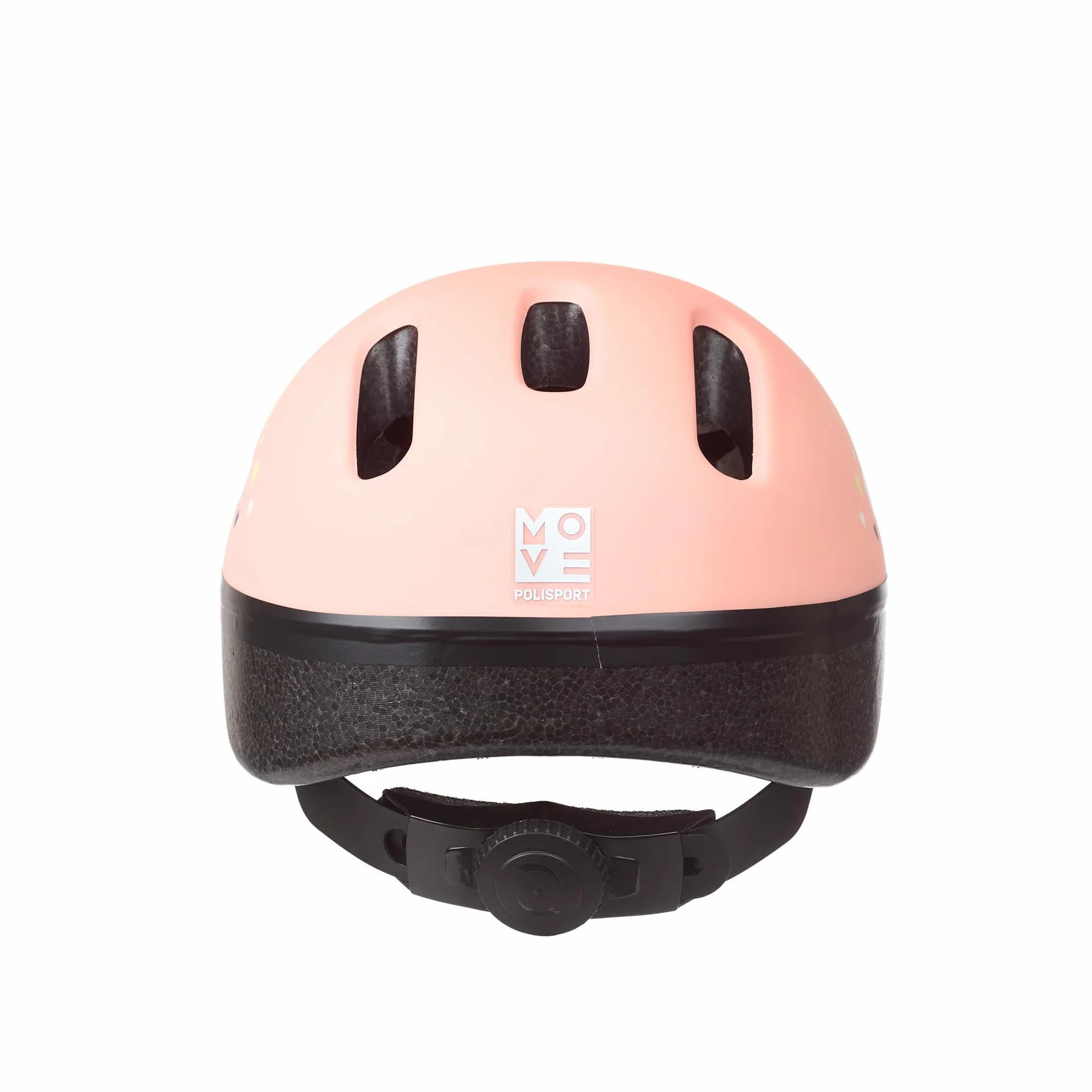 POLISPORT Kask rowerowy dla dzieci XXS Baby Fox Regulowany 44-48cm CE Pomarańczowy