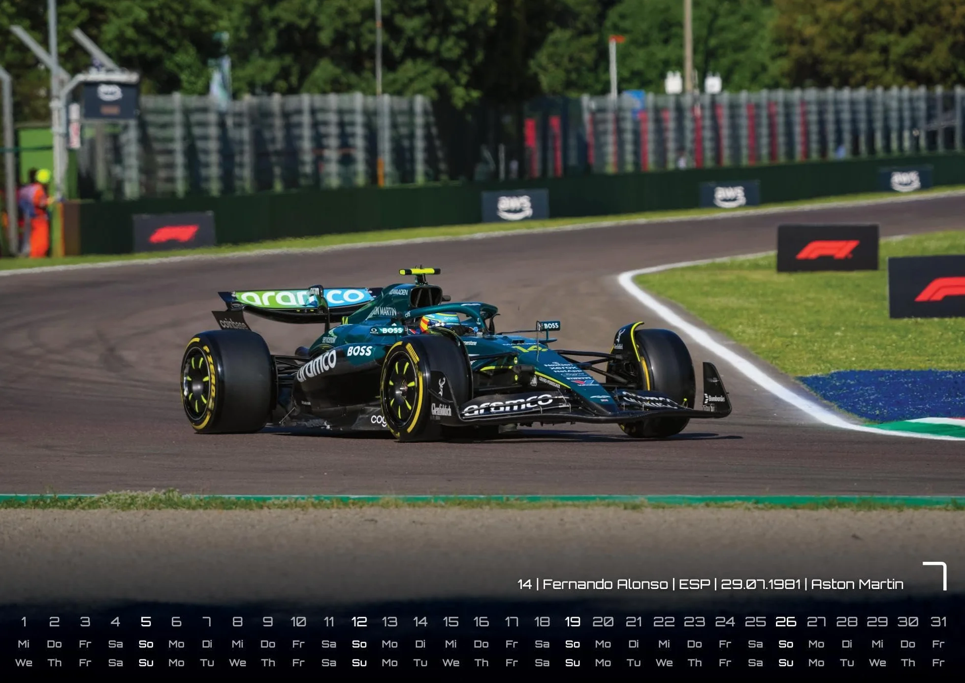 Formel 1 - Grand Prix - 2026 - F1 Kalender DIN A3: Der Wandkalender für alle Fans der Königsklasse auf vier Rädern für das Jahr 2026 im Format DIN A3 (ca. 42 x 30 cm)!