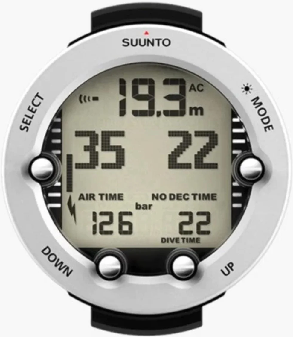 SUUNTO Vyper Novo Monitor Limitu Dekompresji, Biały, 6x3x11 cm