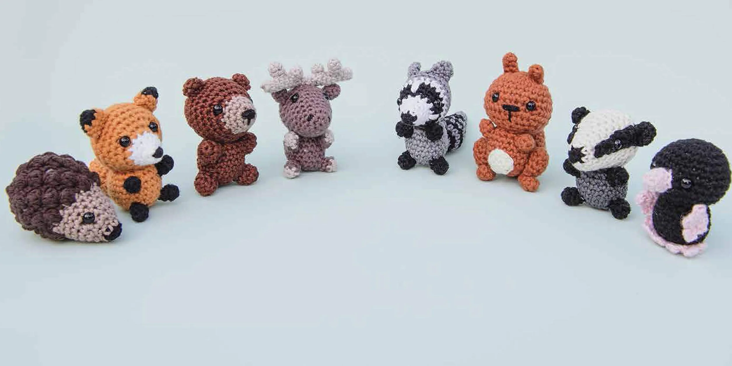 Mini Amigurumi Animals: 26 Tiny Creatures to Crochet
